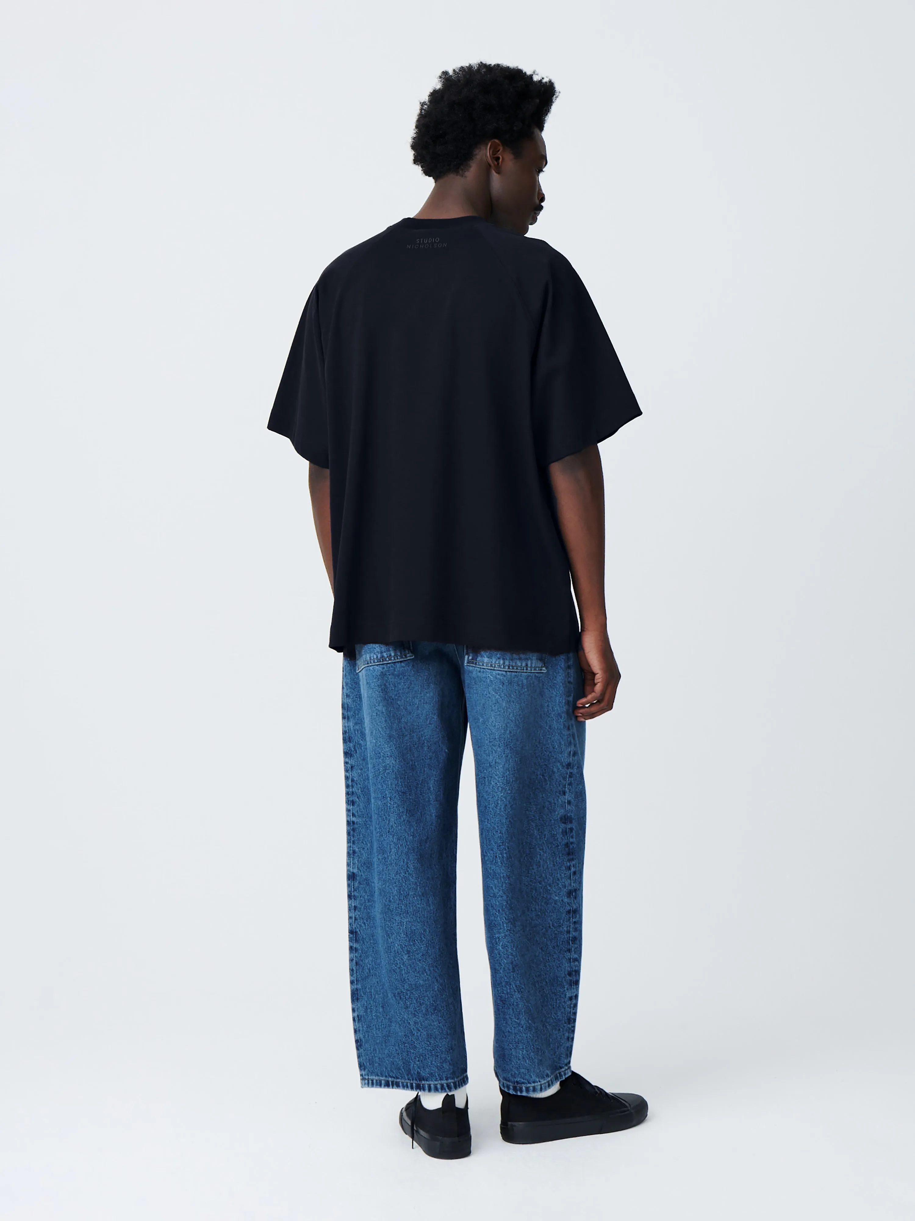 Harlow T-shirt in Darkest Navy sold by Studio Nicholson product image thumbnail 3