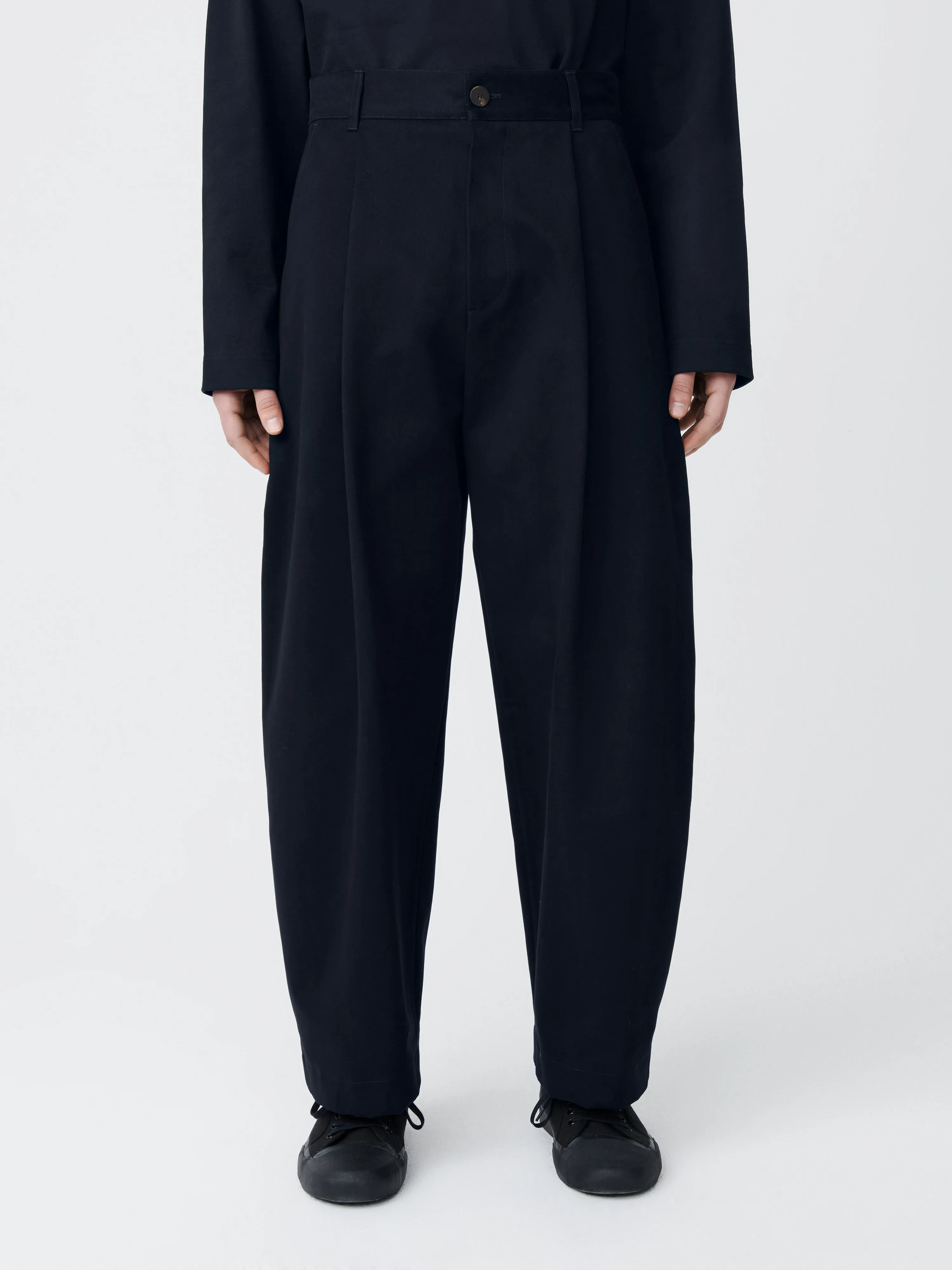 Guild Pant in Dark Navy sold by Studio Nicholson product image thumbnail 2