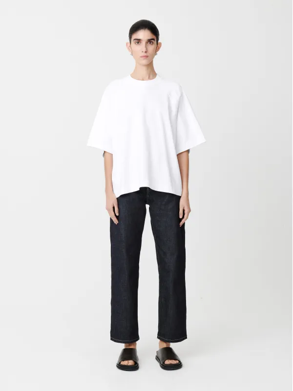 Ruthe Denim Pant in Indigo sold by Studio Nicholson