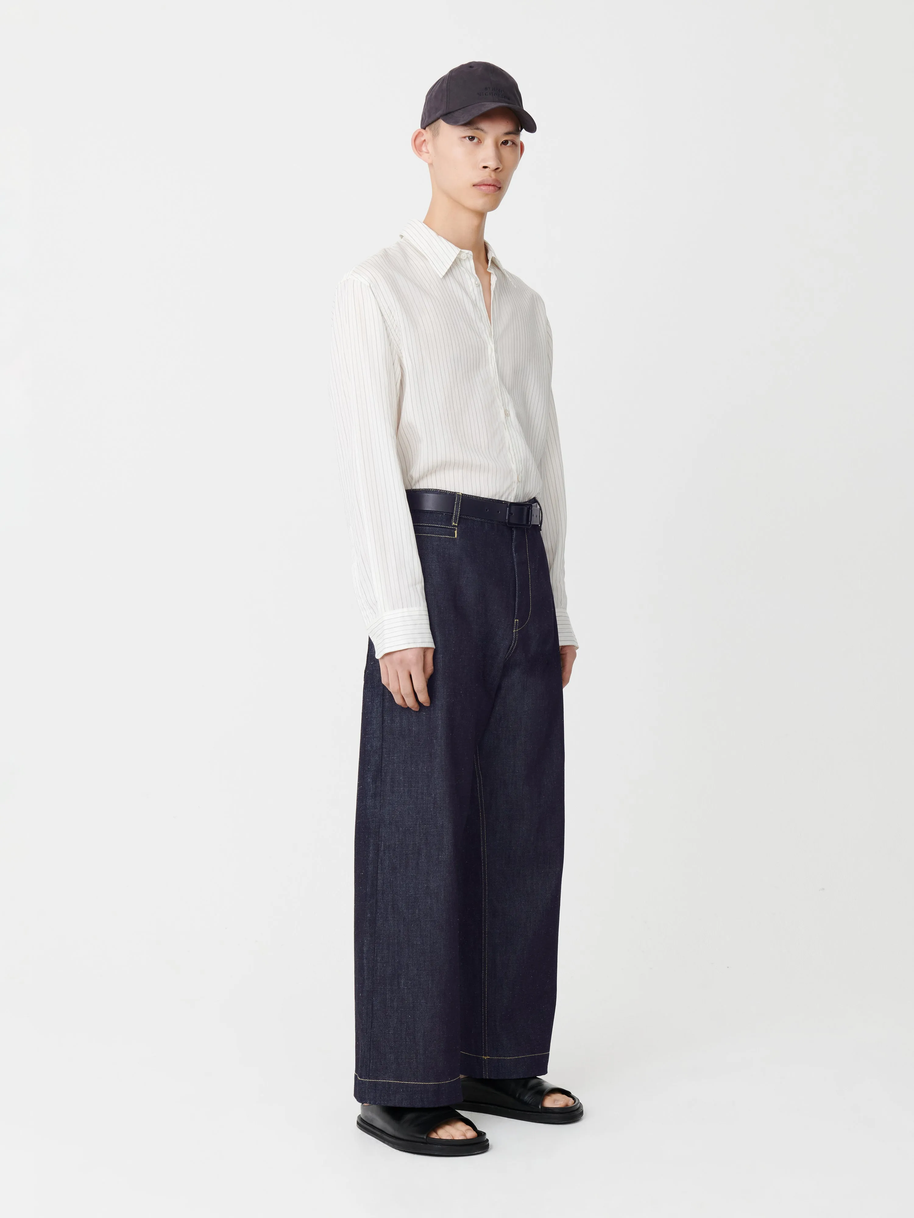 Pyad Denim Pant in Indigo sold by Studio Nicholson product image thumbnail 3
