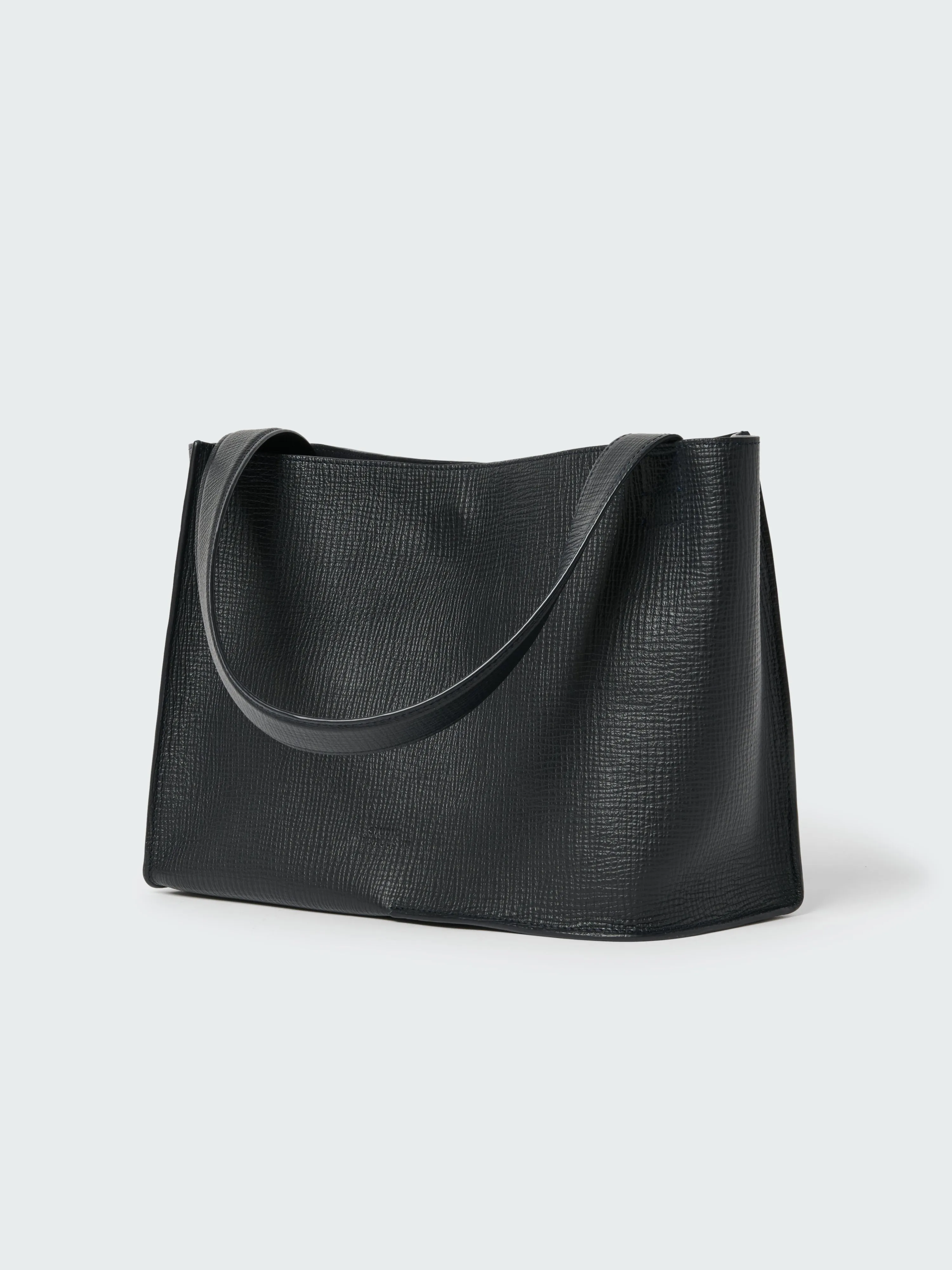 Doublet Leather Medi Bag in Darkest Navy sold by Studio Nicholson product image thumbnail 3