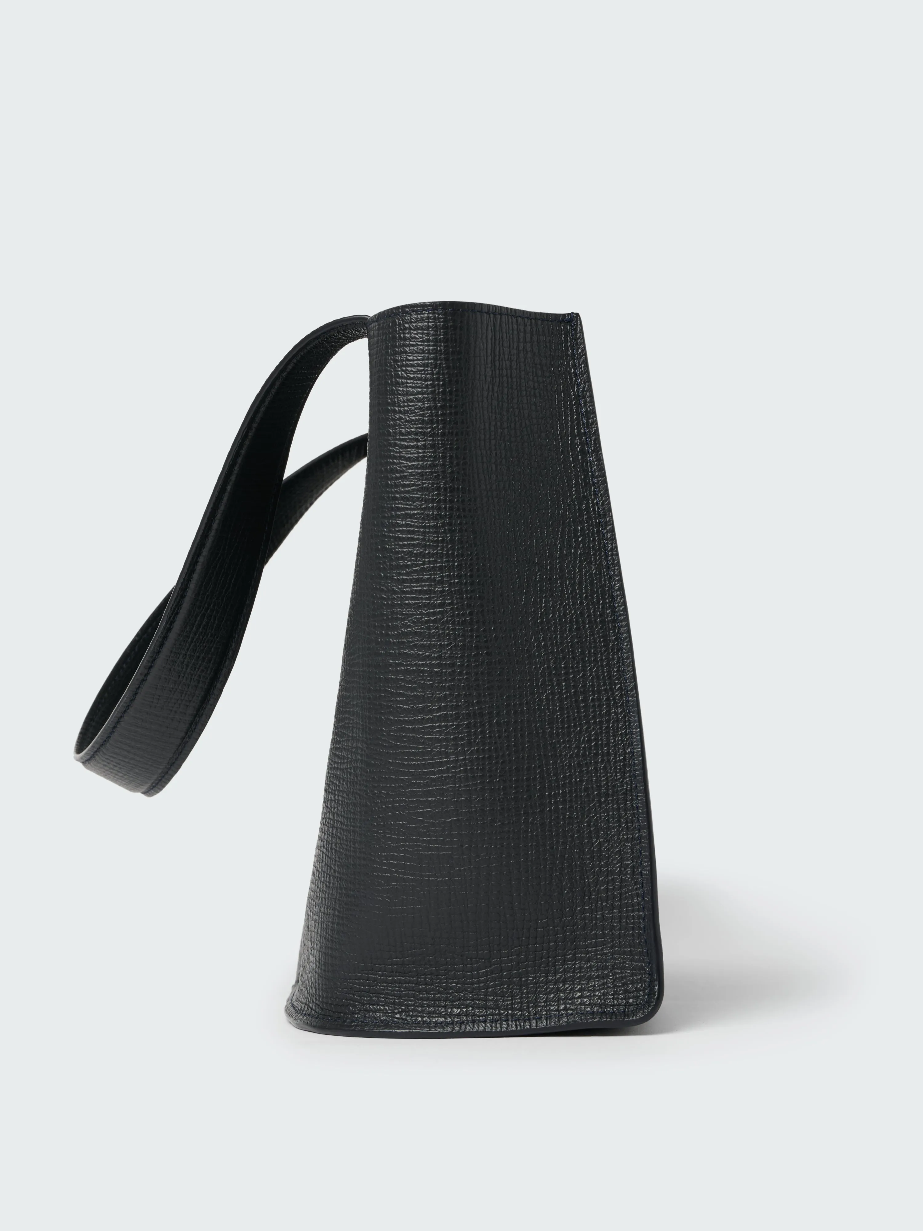 Doublet Leather Medi Bag in Darkest Navy sold by Studio Nicholson product image thumbnail 5