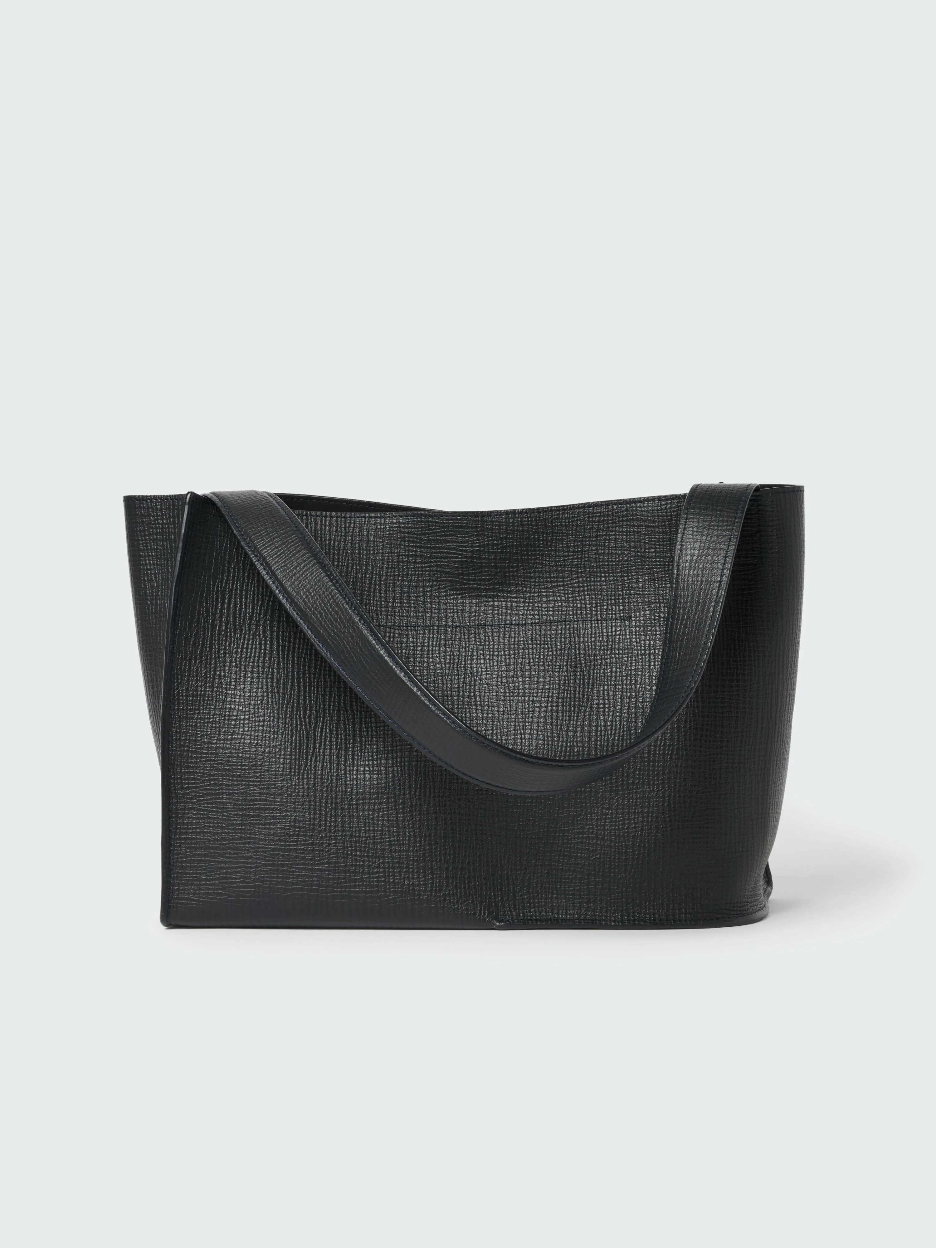 Doublet Leather Medi Bag in Darkest Navy sold by Studio Nicholson product image thumbnail 4