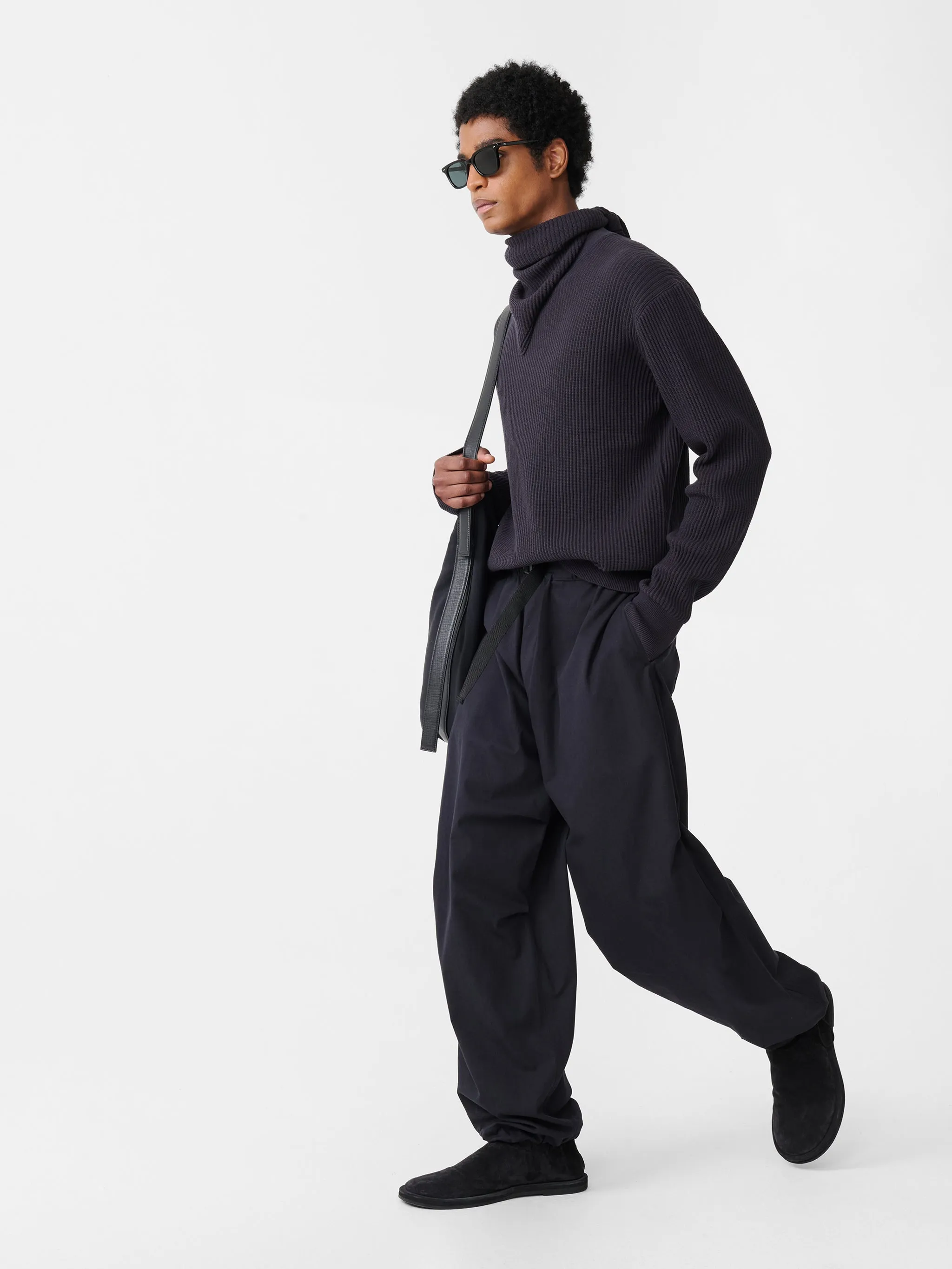 Caro Pant in Darkest Navy sold by Studio Nicholson product image thumbnail 5