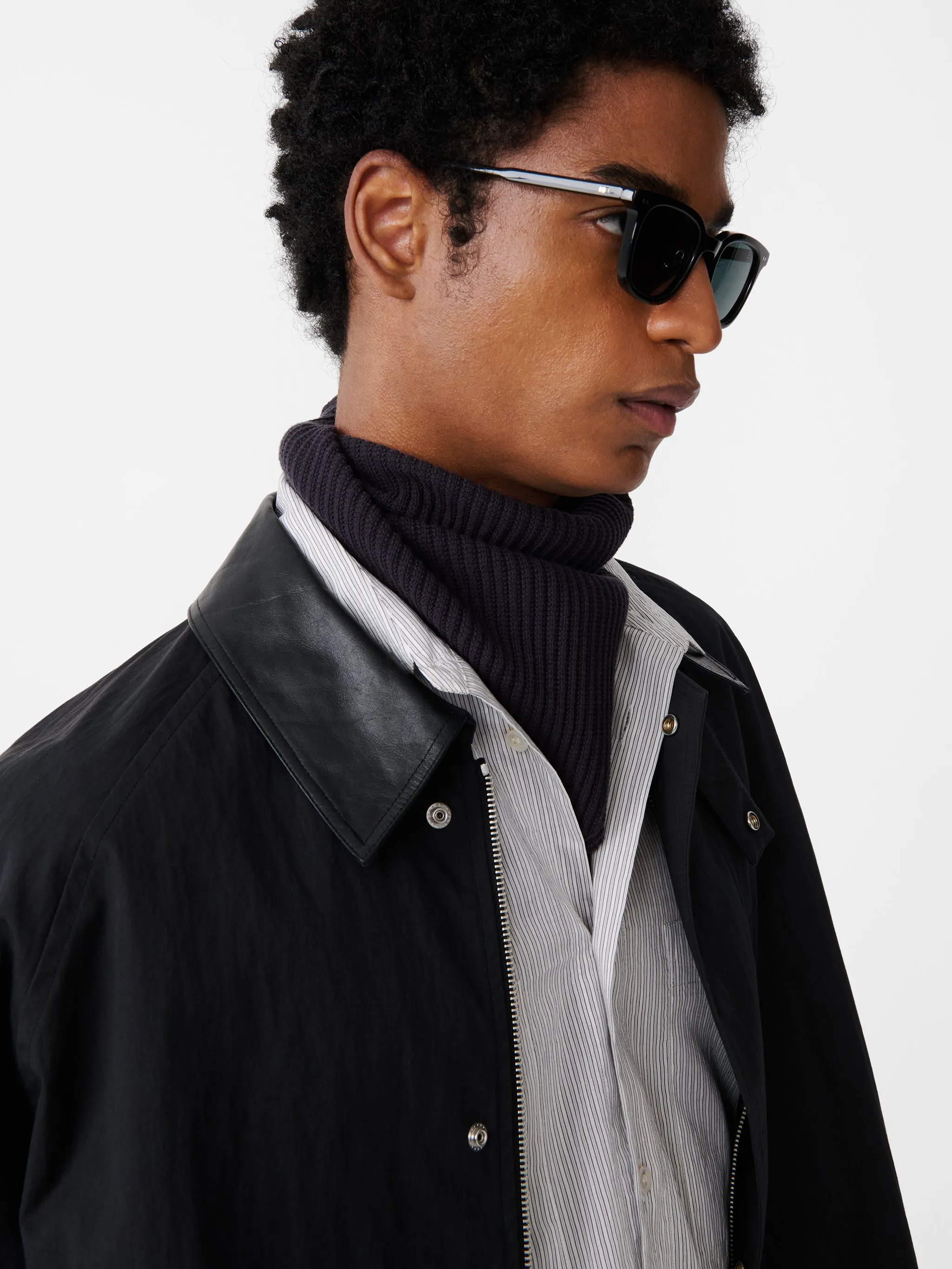 Dani Jacket in Washed Black sold by Studio Nicholson product image thumbnail 5