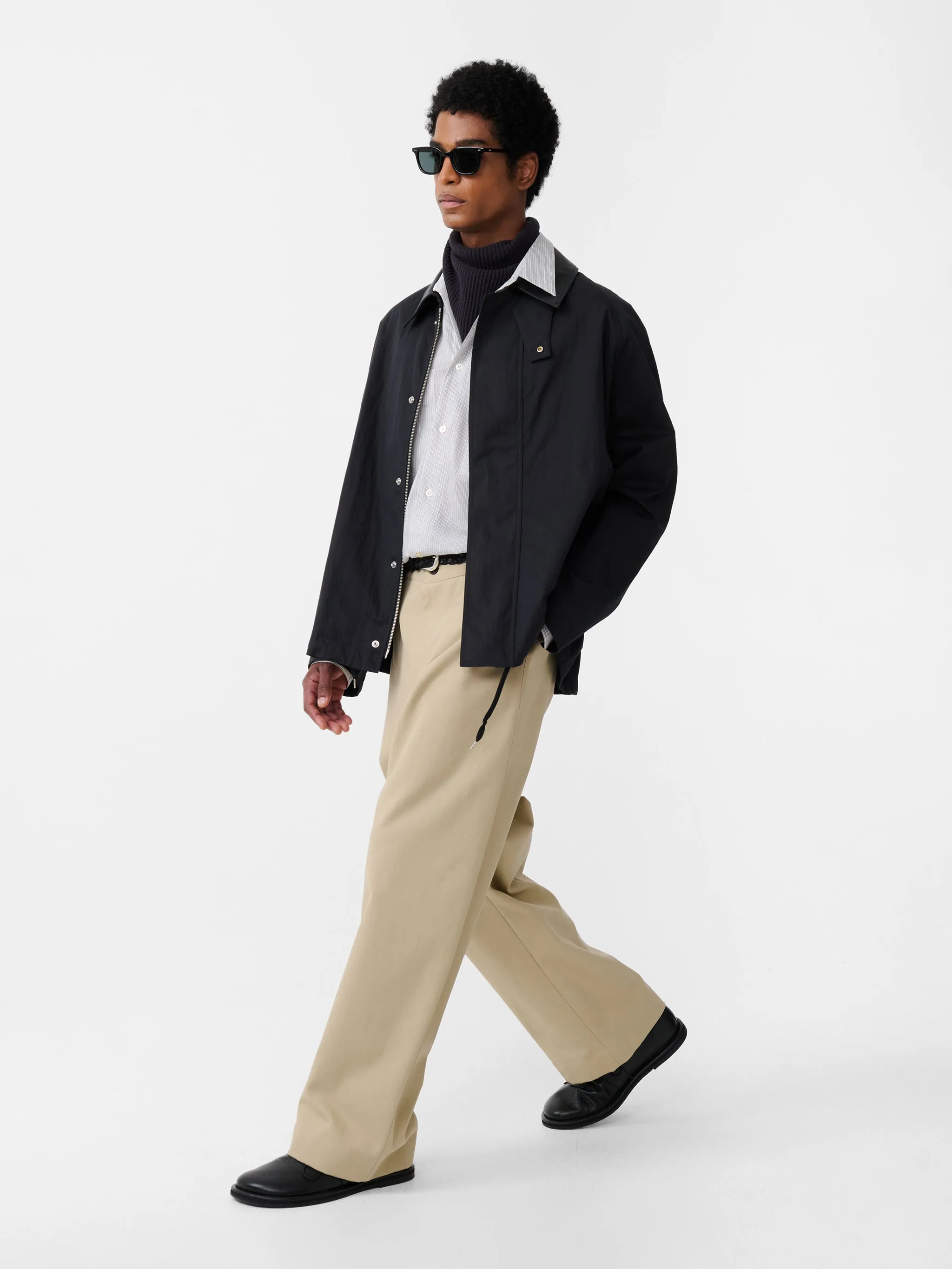 Dani Jacket in Washed Black sold by Studio Nicholson product image thumbnail 3