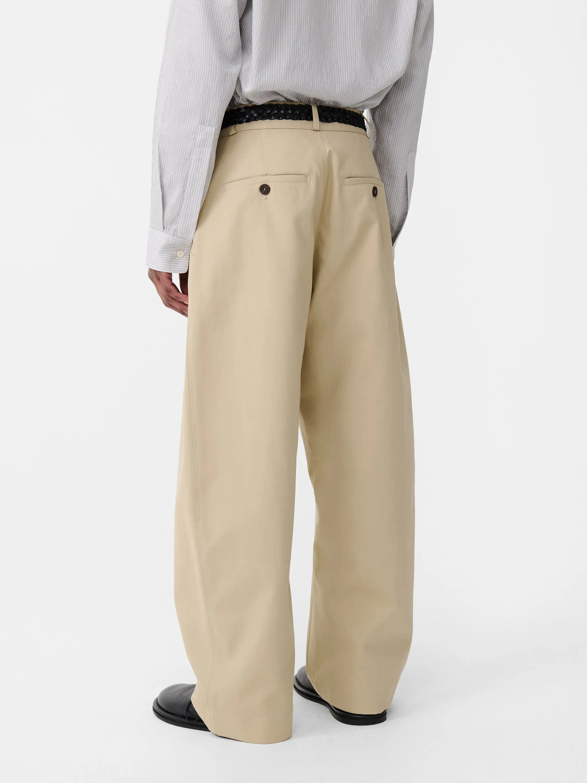 Bosworth Pant in Sand sold by Studio Nicholson product image thumbnail 5