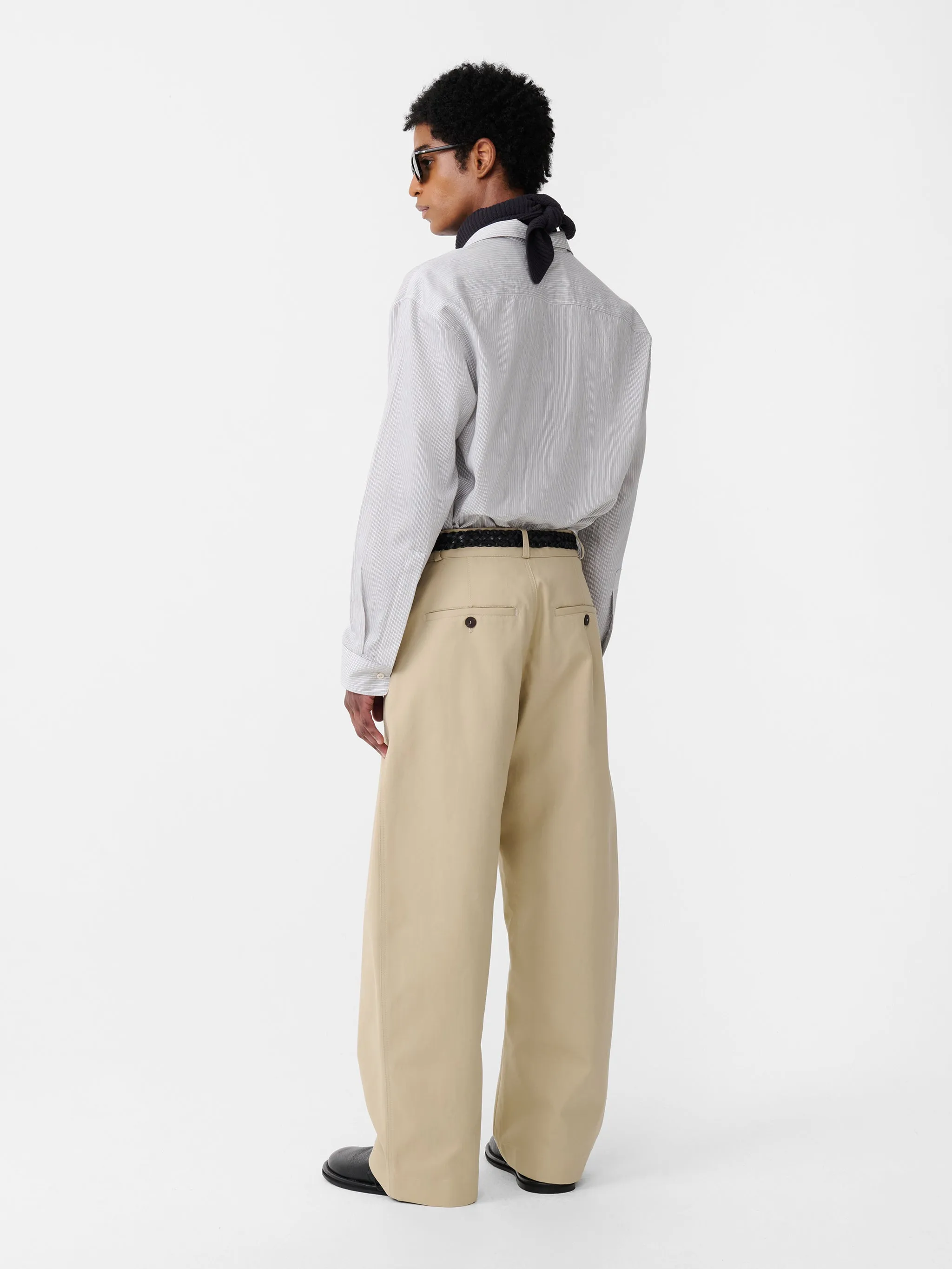 Bosworth Pant in Sand sold by Studio Nicholson product image thumbnail 3