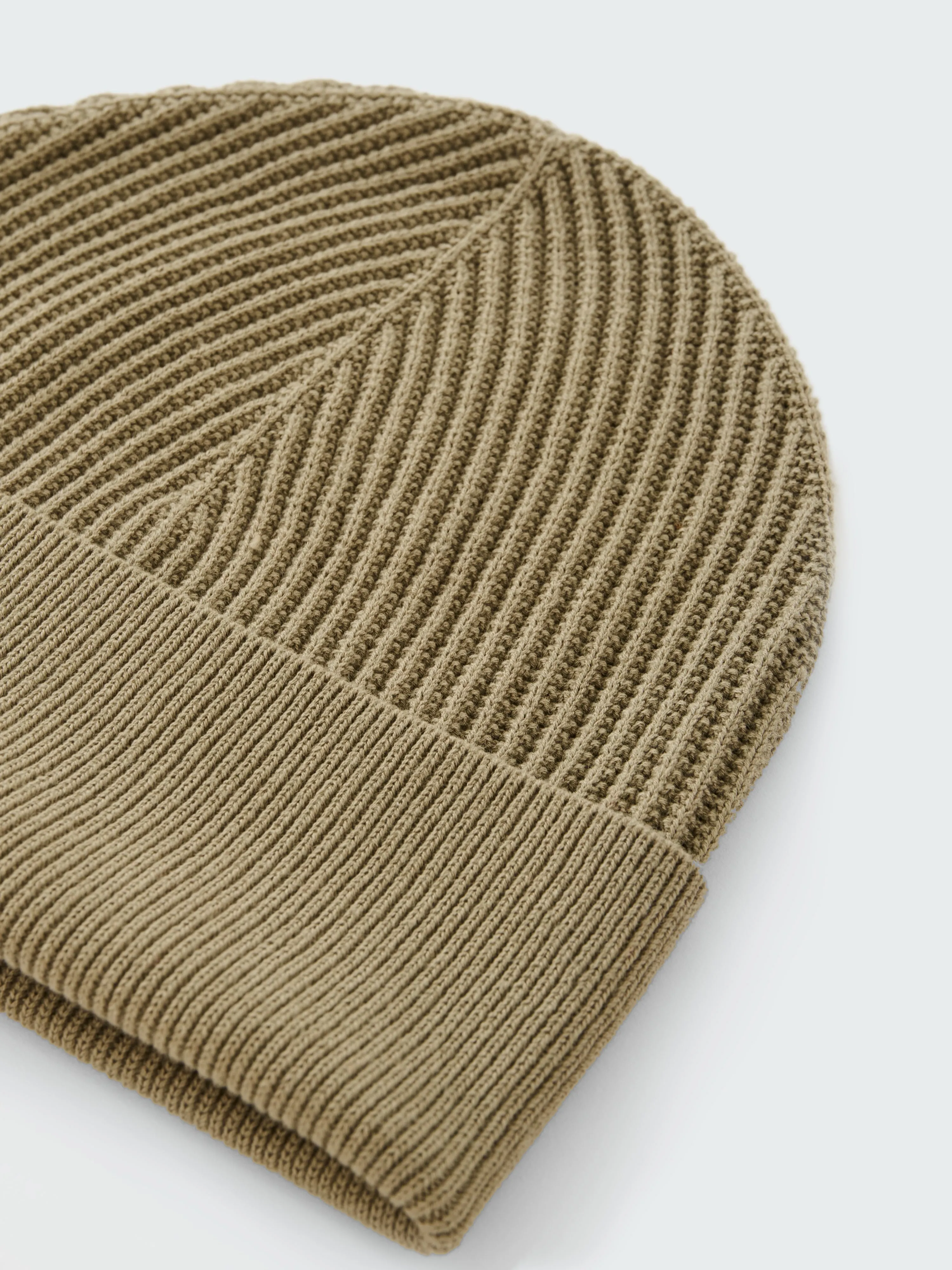 Mikkel Beanie in Military Green sold by Studio Nicholson product image thumbnail 3