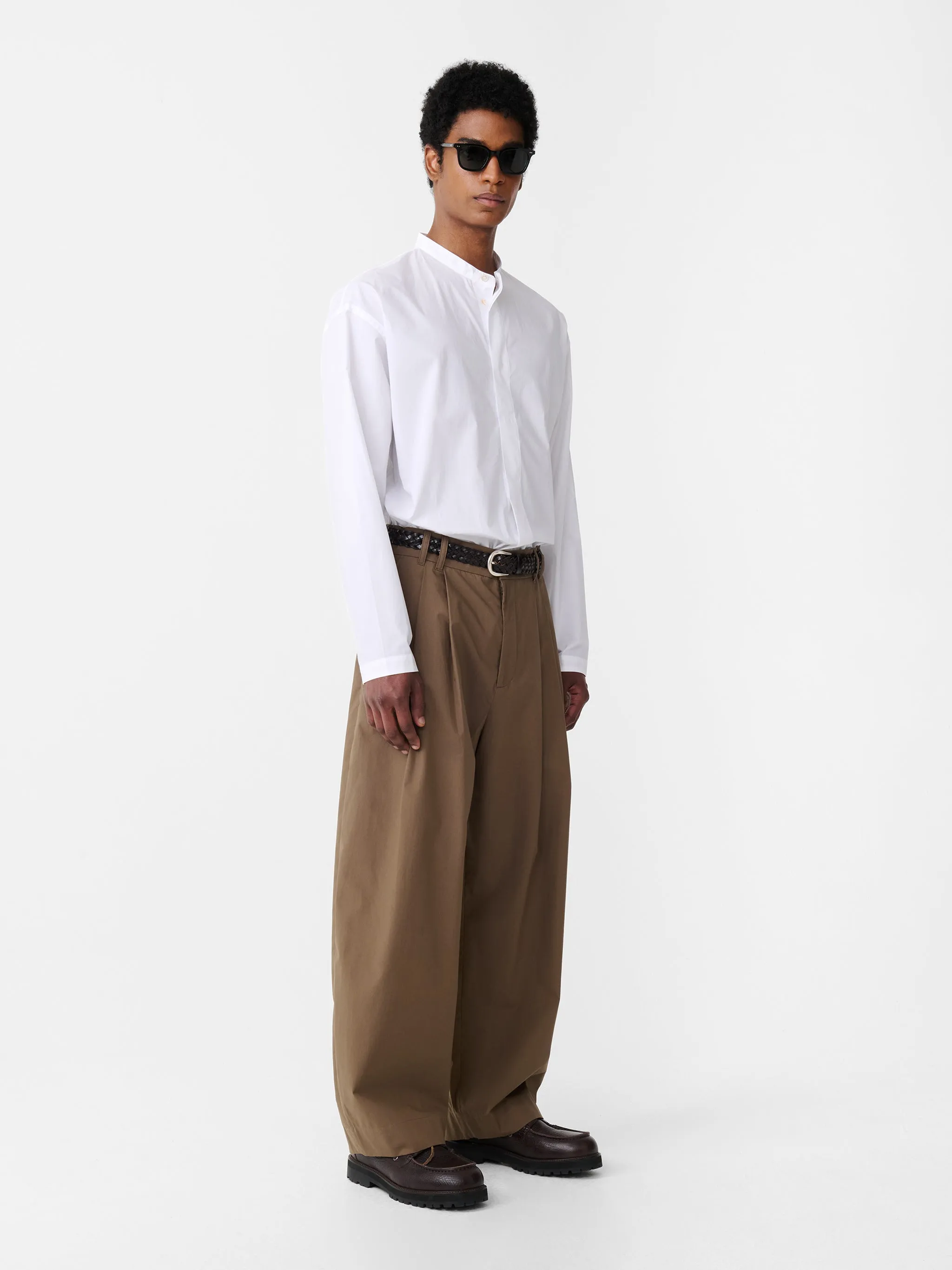 Karst Shirt in Optic White sold by Studio Nicholson product image thumbnail 3