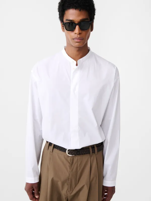 Karst Shirt in Optic White sold by Studio Nicholson