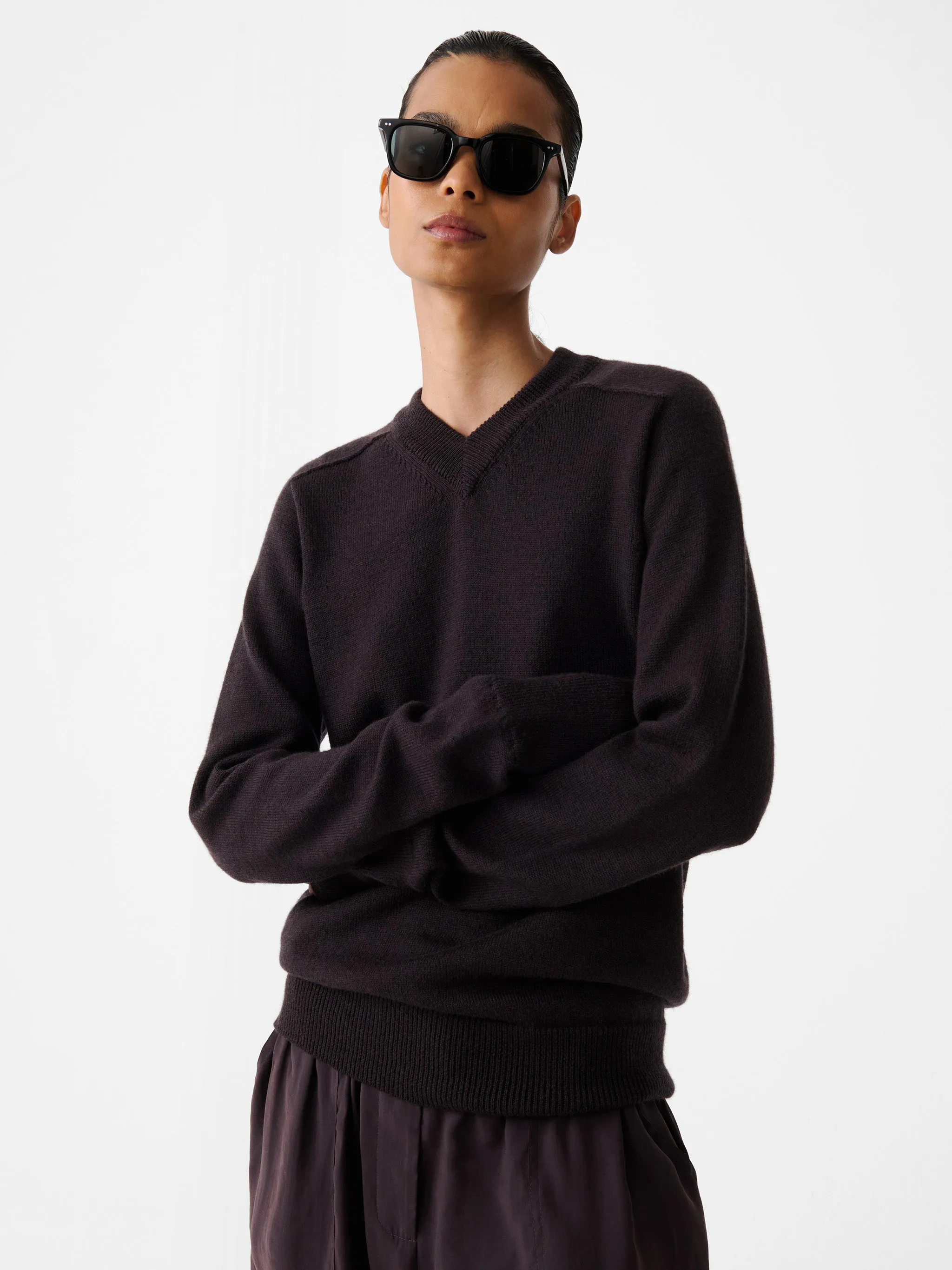 Inverness Knit in Walnut sold by Studio Nicholson product image thumbnail 2