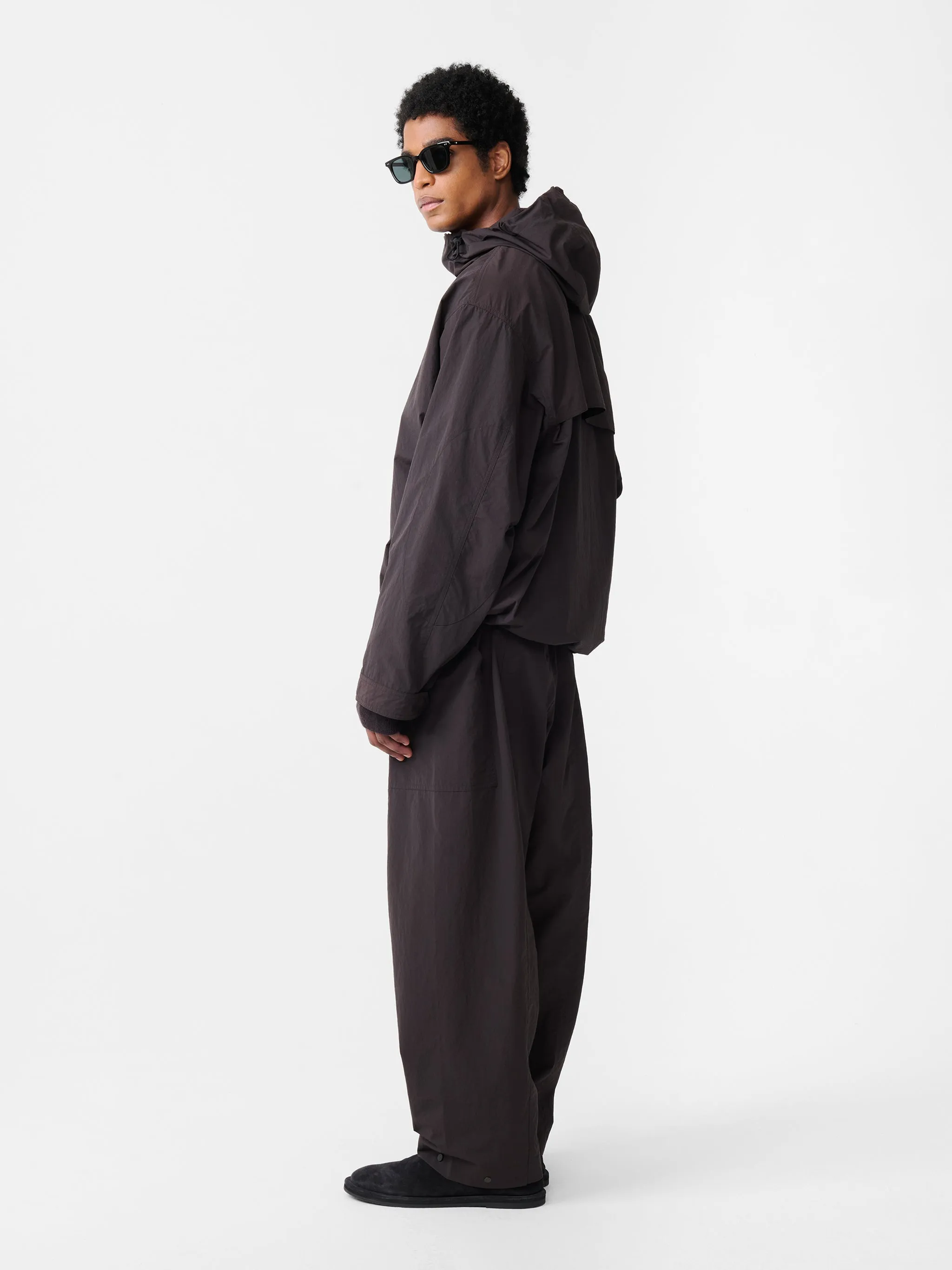 Timon Anorak in Espresso sold by Studio Nicholson product image thumbnail 3
