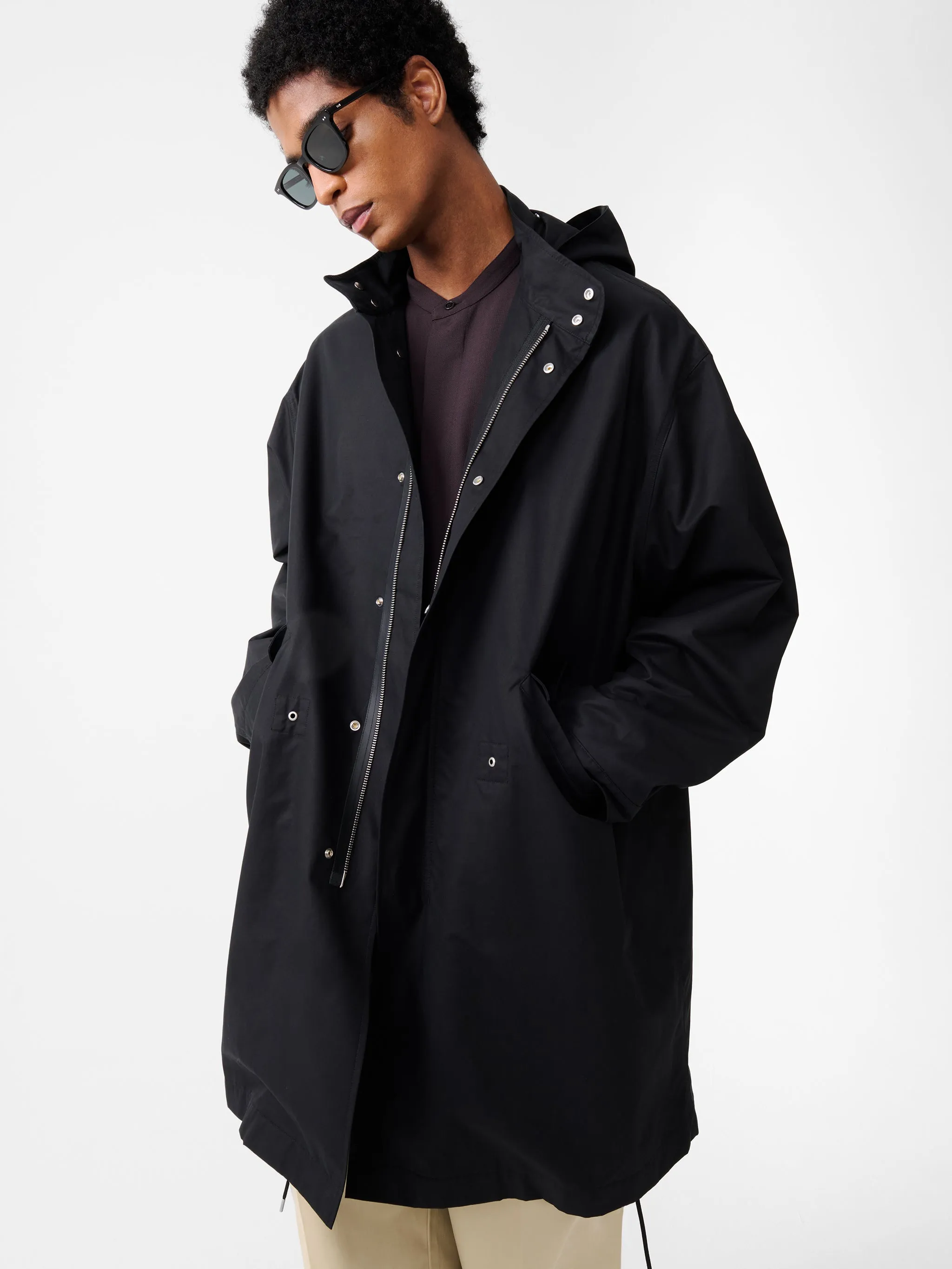 Mobi Coat in Oil sold by Studio Nicholson product image thumbnail 3