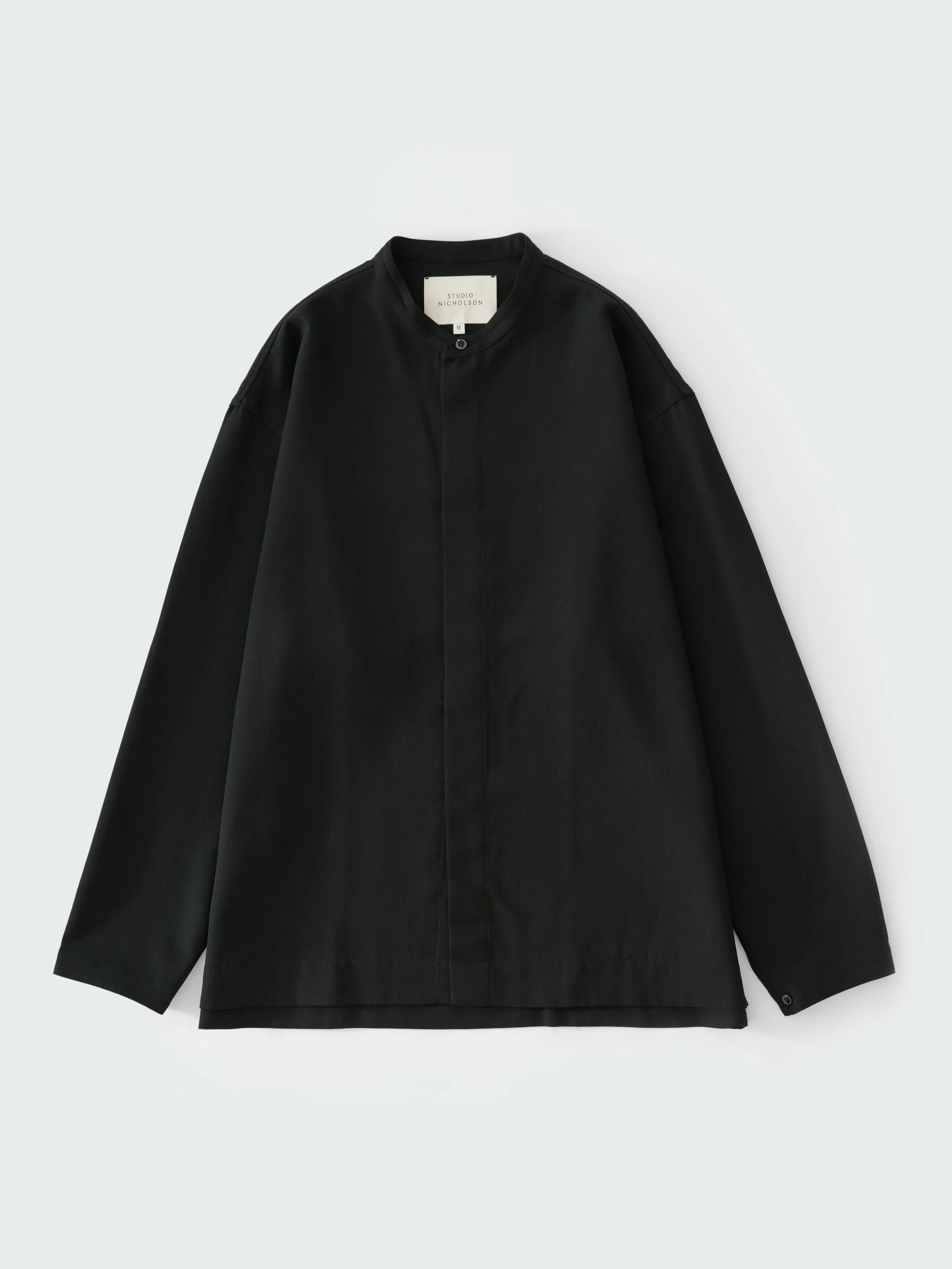 Karst Shirt in Black sold by Studio Nicholson product image thumbnail 5