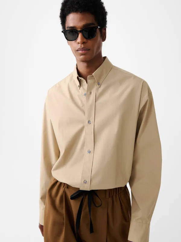 Jude Cotton Shirt in Reed sold by Studio Nicholson