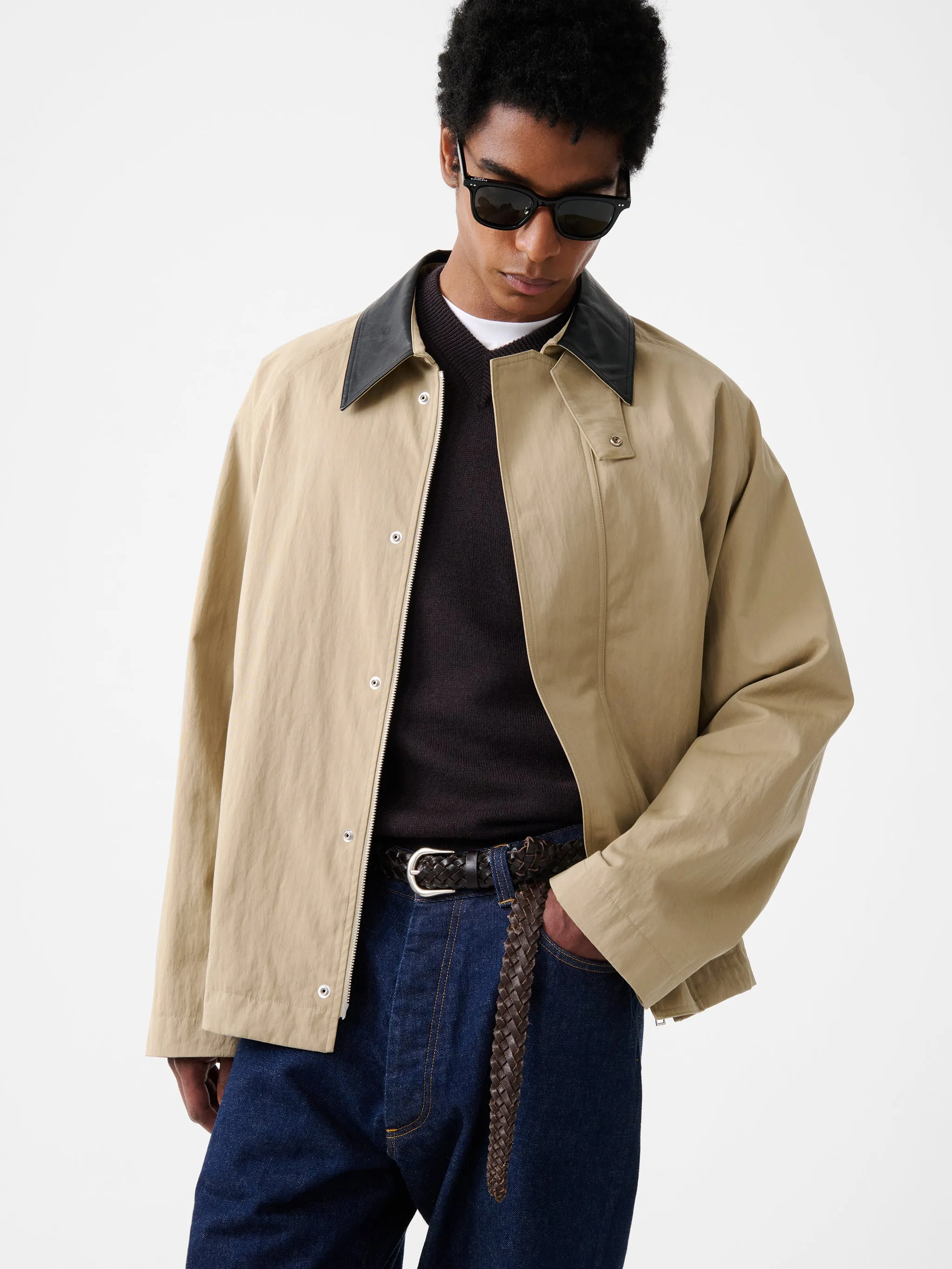 Dani Jacket in Parcel sold by Studio Nicholson