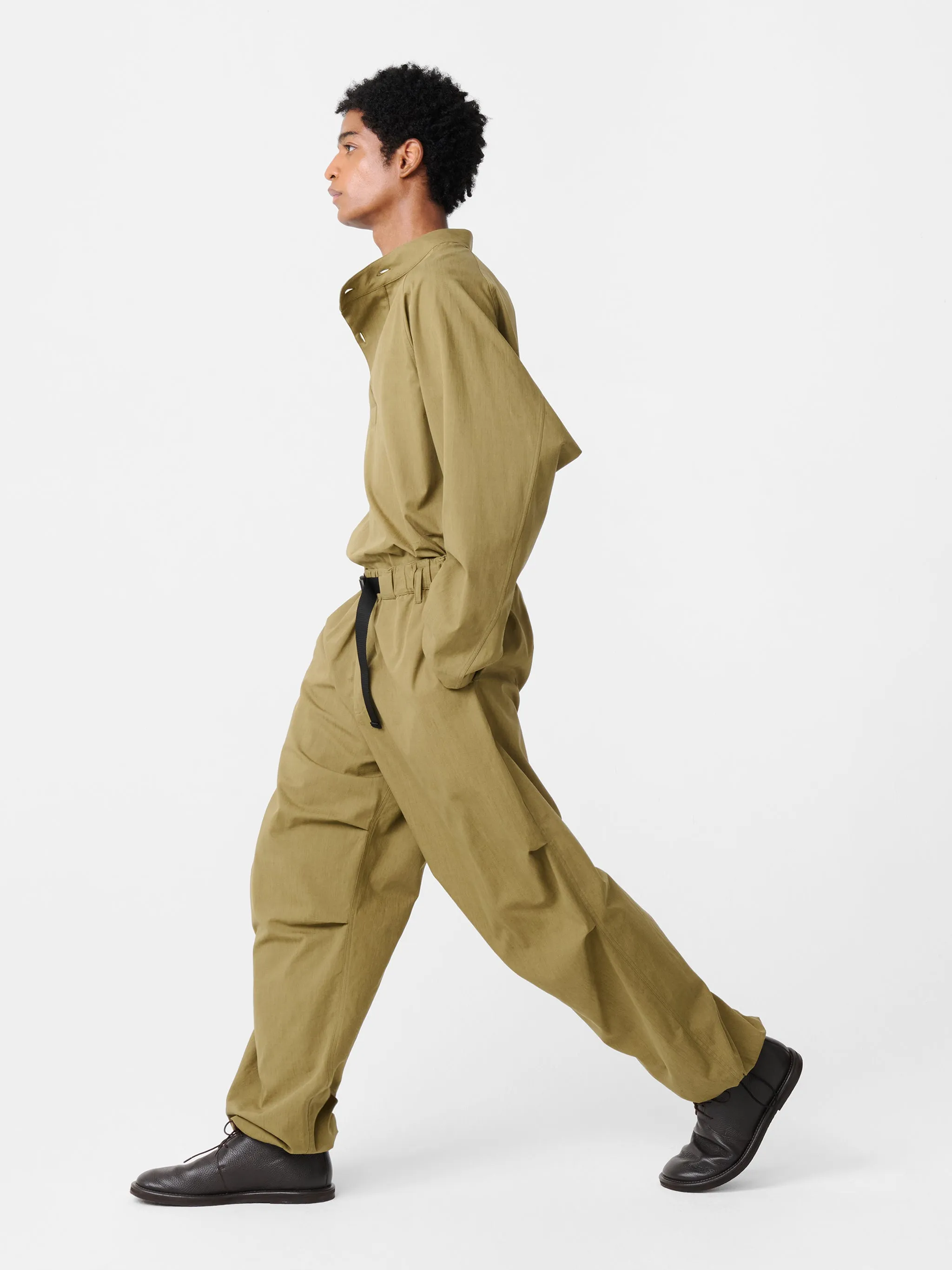 Casey Shirt in Military Green sold by Studio Nicholson product image thumbnail 5