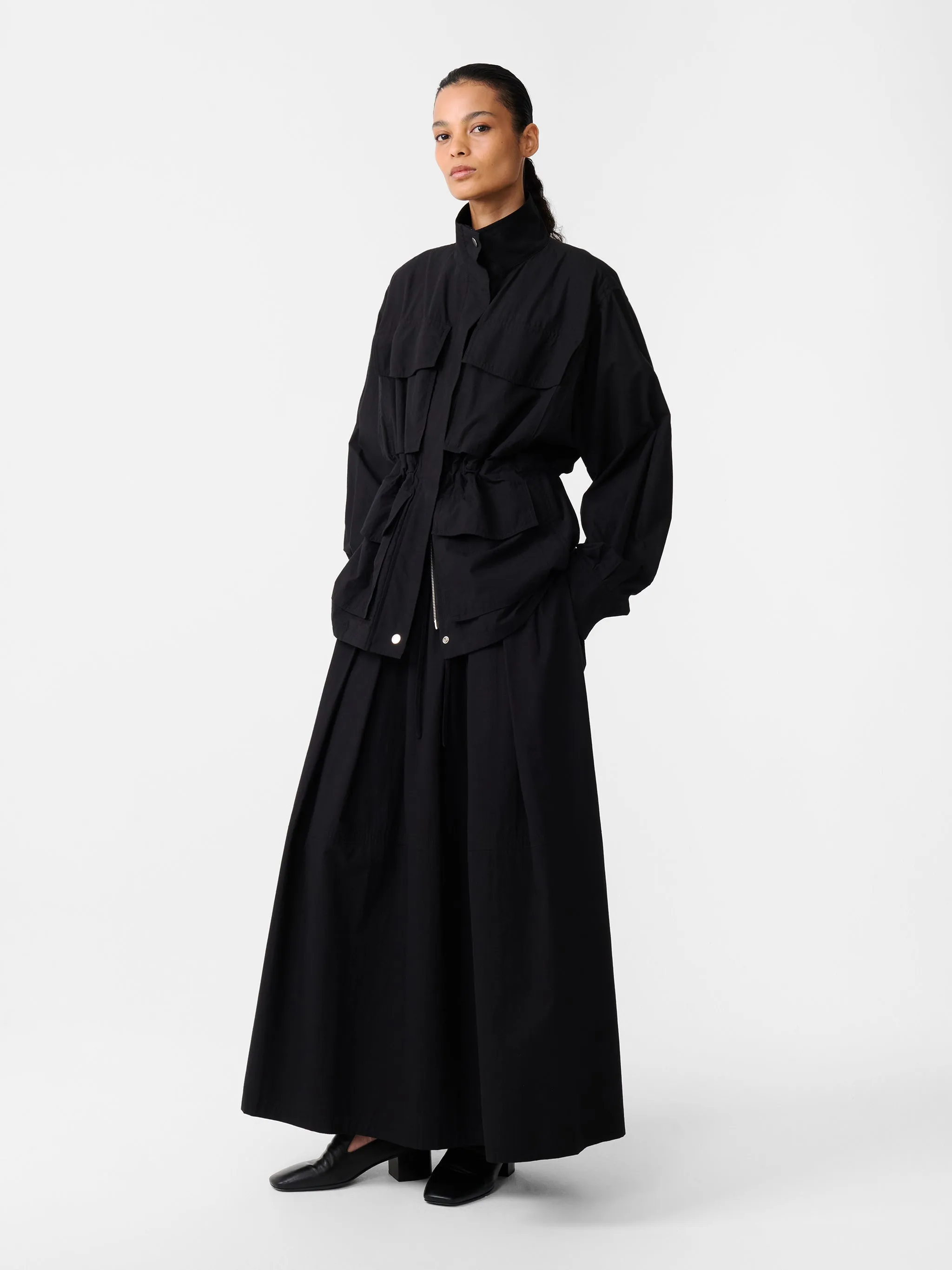 Ottowa Skirt in Washed Black sold by Studio Nicholson product image thumbnail 3