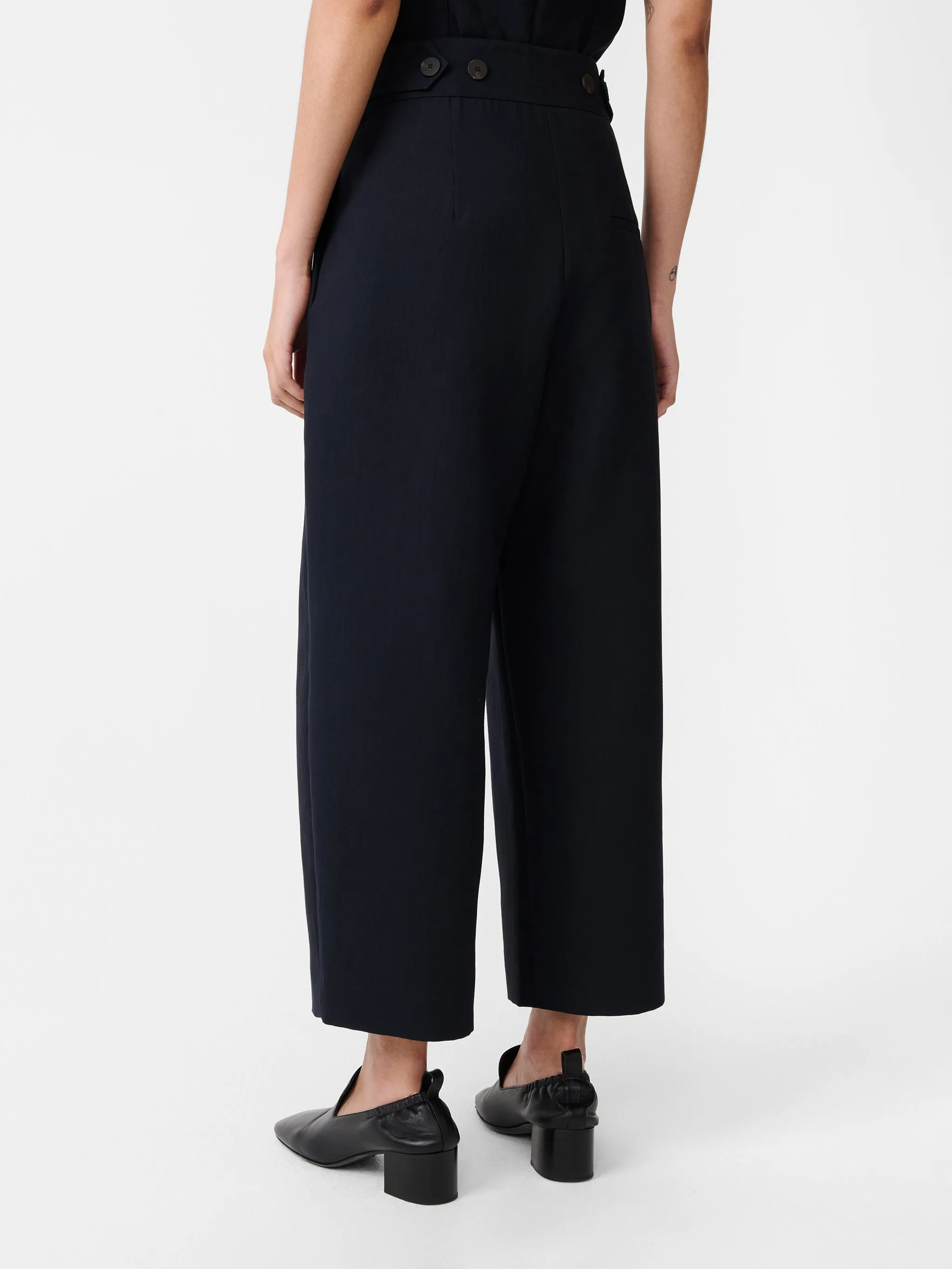 Fellini Pant in Darkest Navy sold by Studio Nicholson product image thumbnail 5