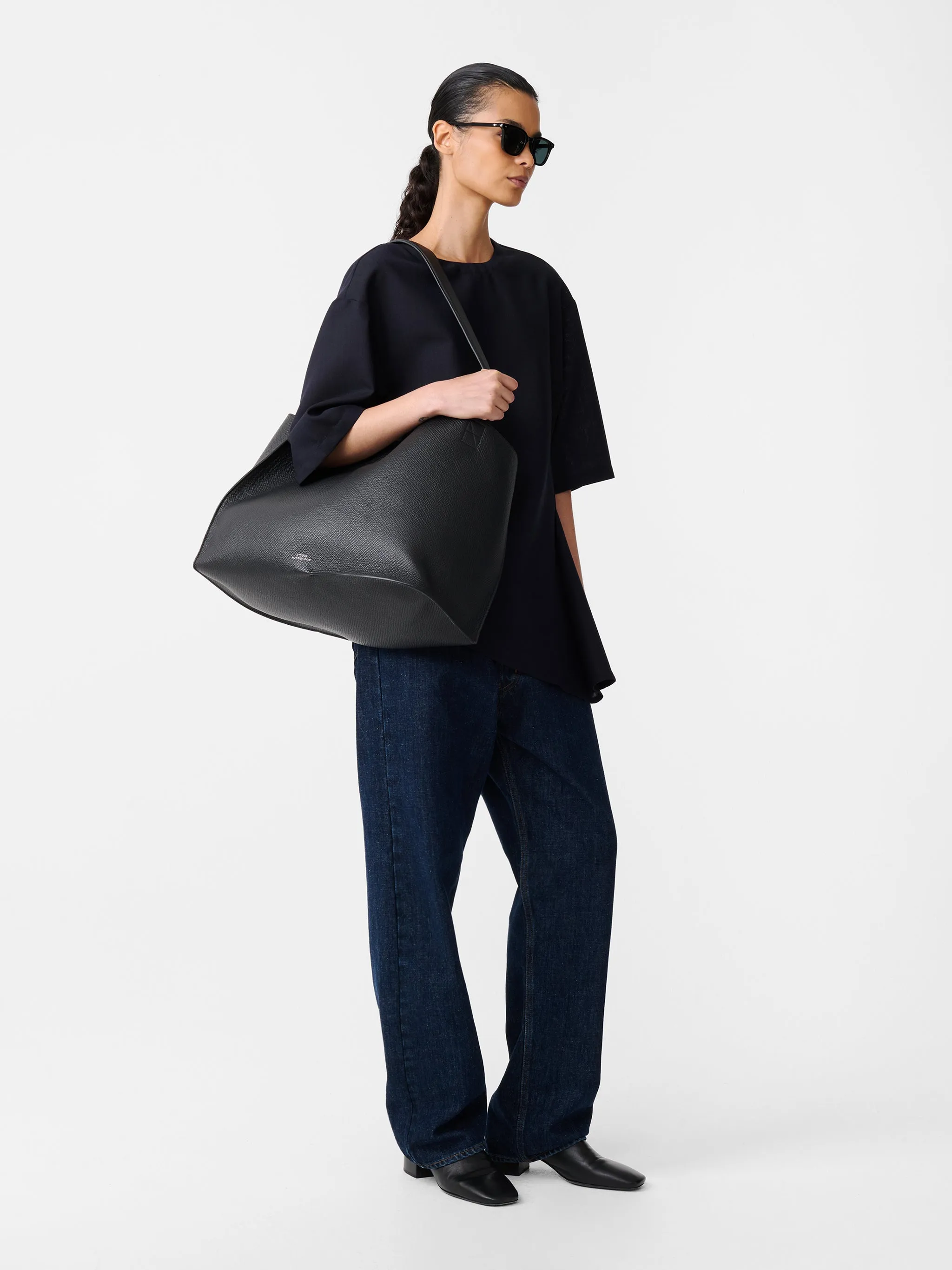 Vichy Top in Darkest Navy sold by Studio Nicholson product image thumbnail 3