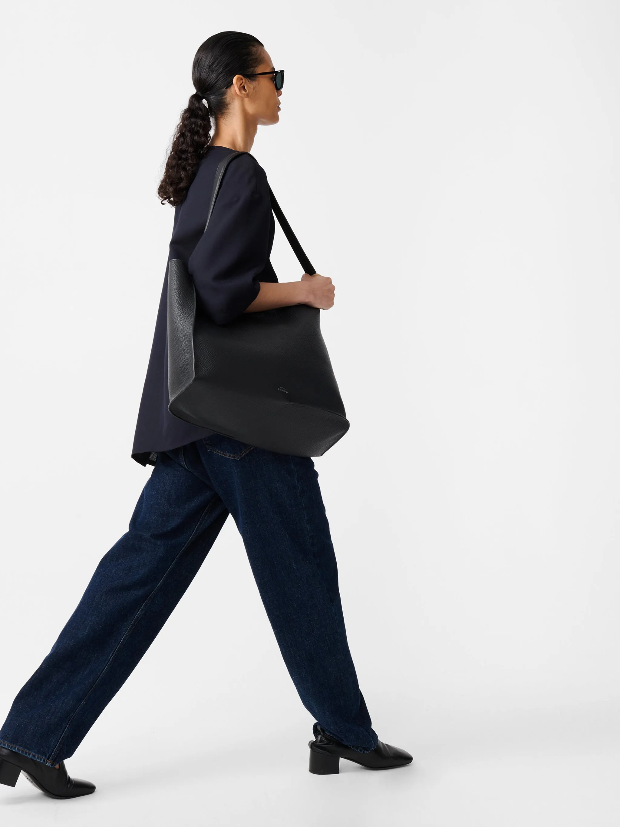 Vichy Top in Darkest Navy sold by Studio Nicholson product image thumbnail 4