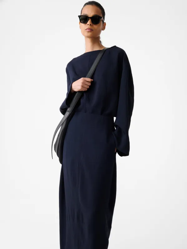 Lory Top in Darkest Navy sold by Studio Nicholson