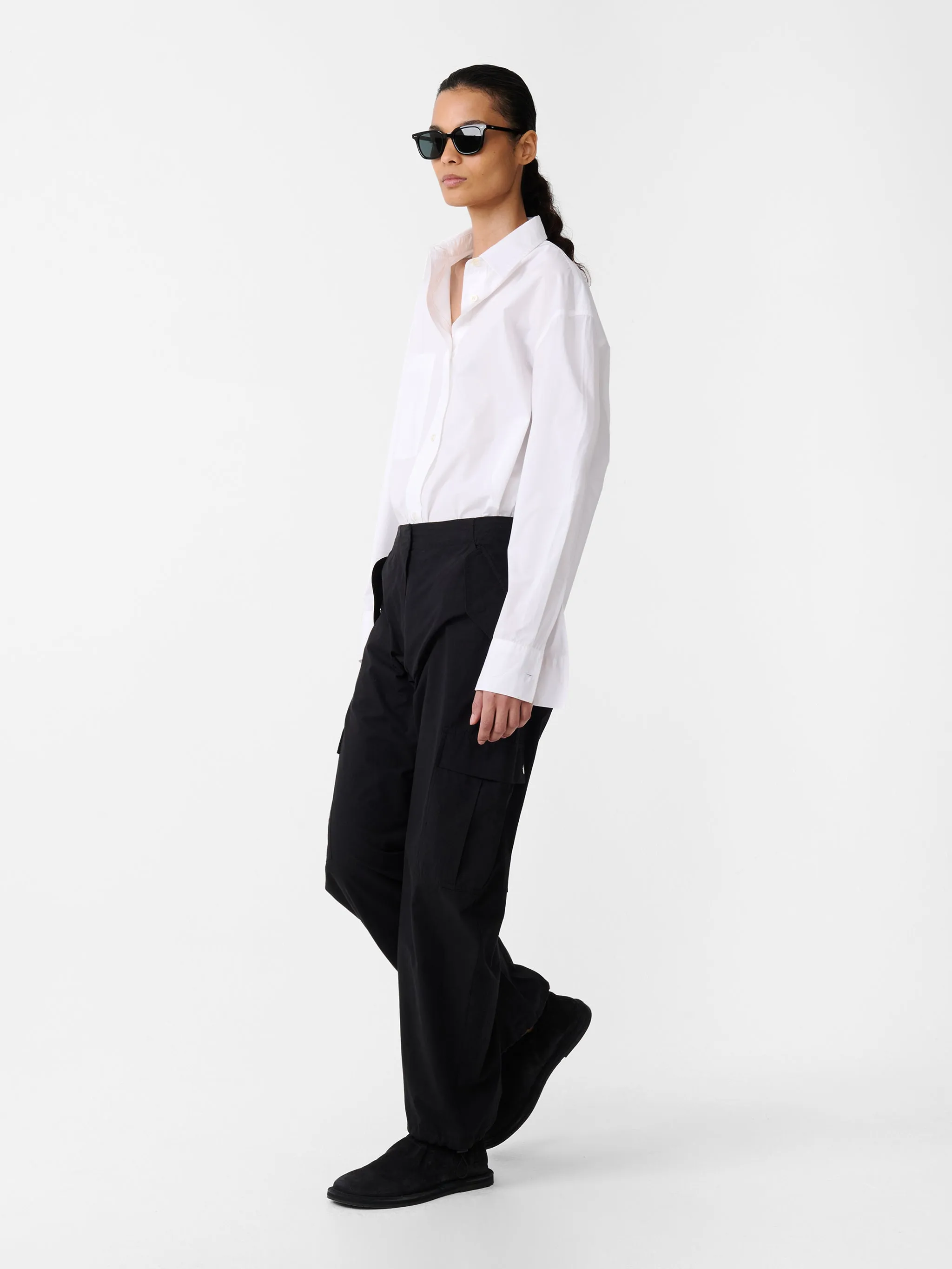 Leto Shirt in Optic White sold by Studio Nicholson product image thumbnail 5