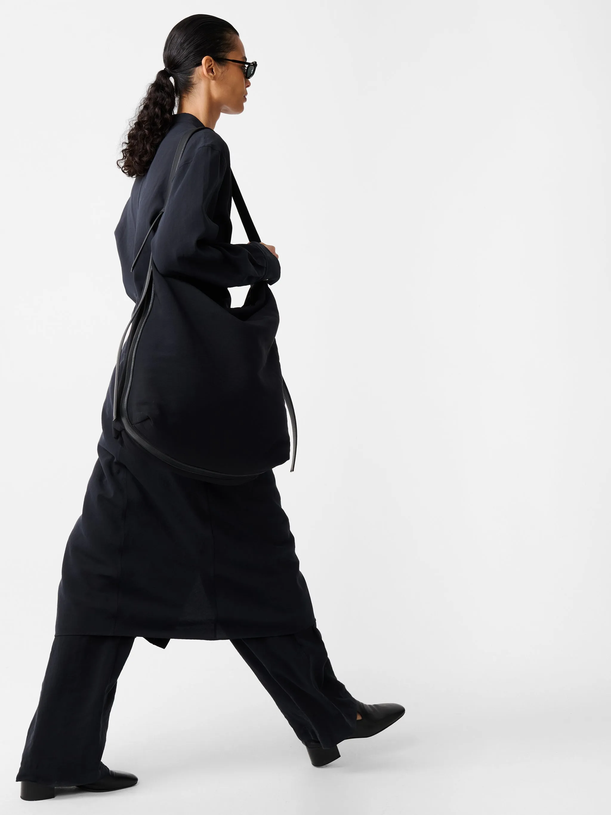 Fiore Dress in Darkest Navy sold by Studio Nicholson product image thumbnail 5