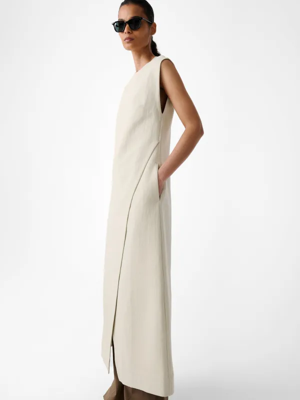 Corus Dress in Dove sold by Studio Nicholson