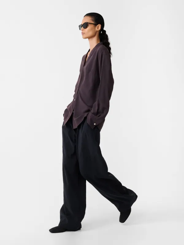 Capel Pant in Darkest Navy made by Studio Nicholson