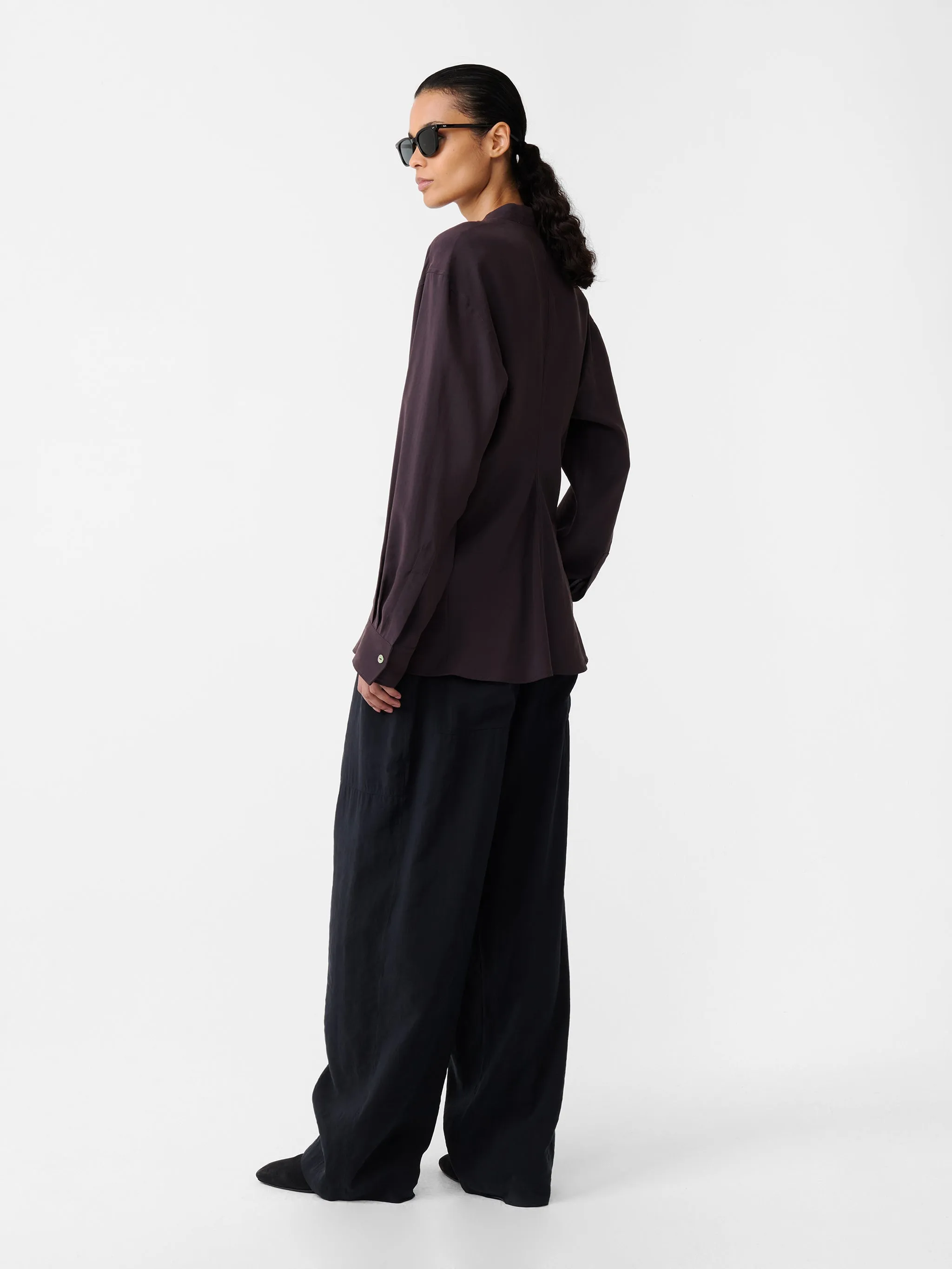 Capel Pant in Darkest Navy sold by Studio Nicholson product image thumbnail 3