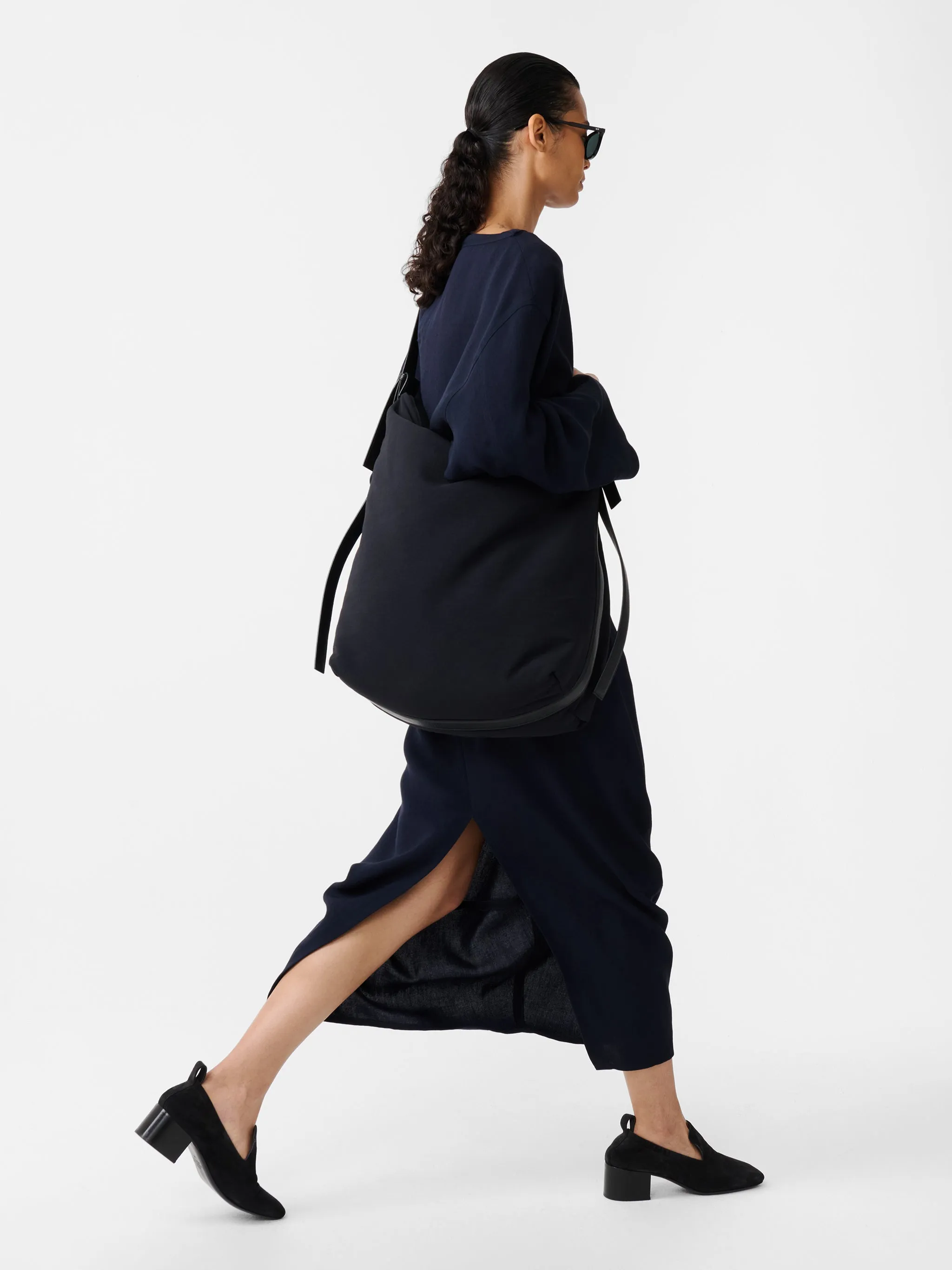 Beni Skirt in Darkest Navy sold by Studio Nicholson product image thumbnail 3