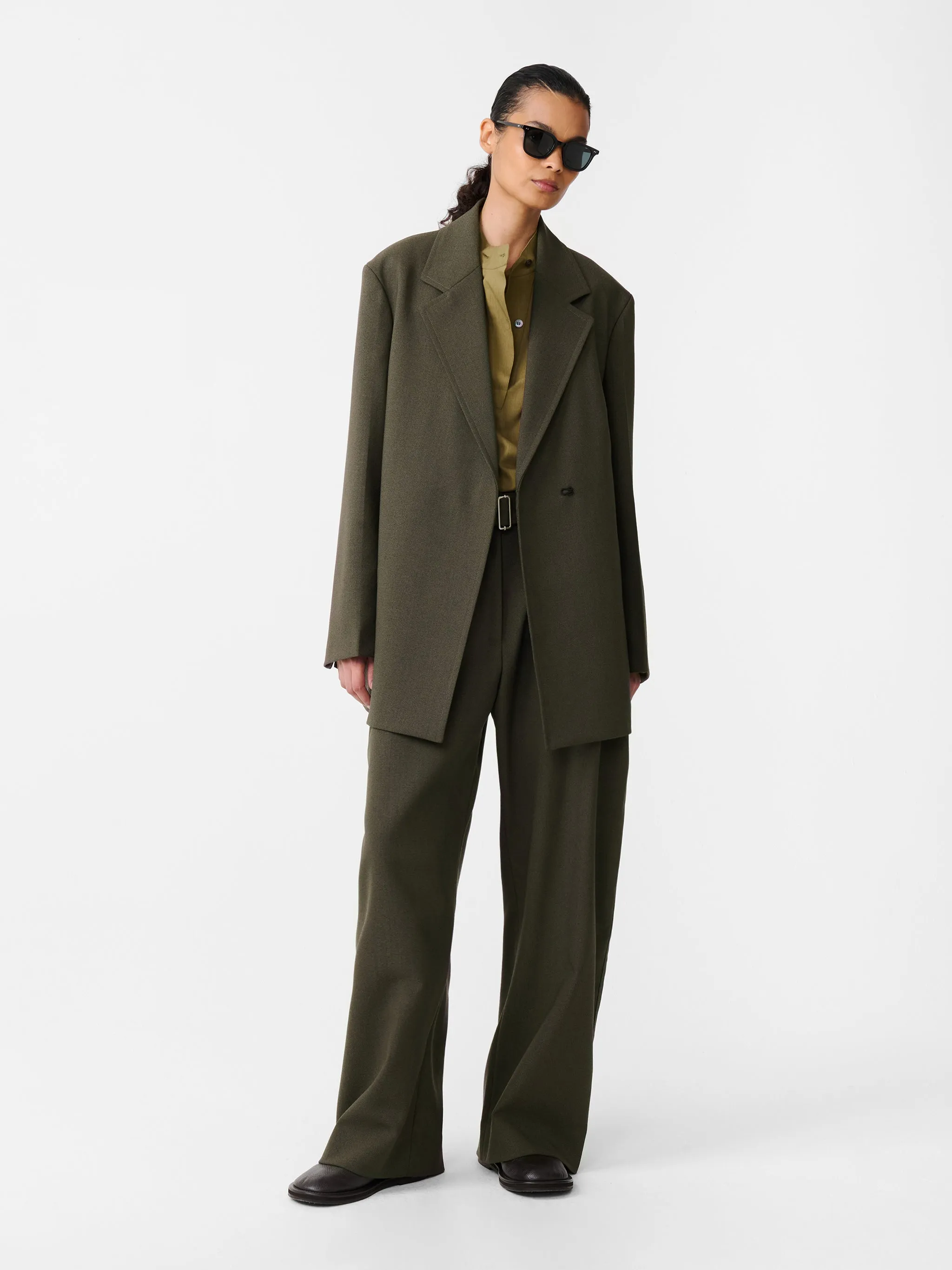 Araz Jacket in Kelp sold by Studio Nicholson product image thumbnail 2