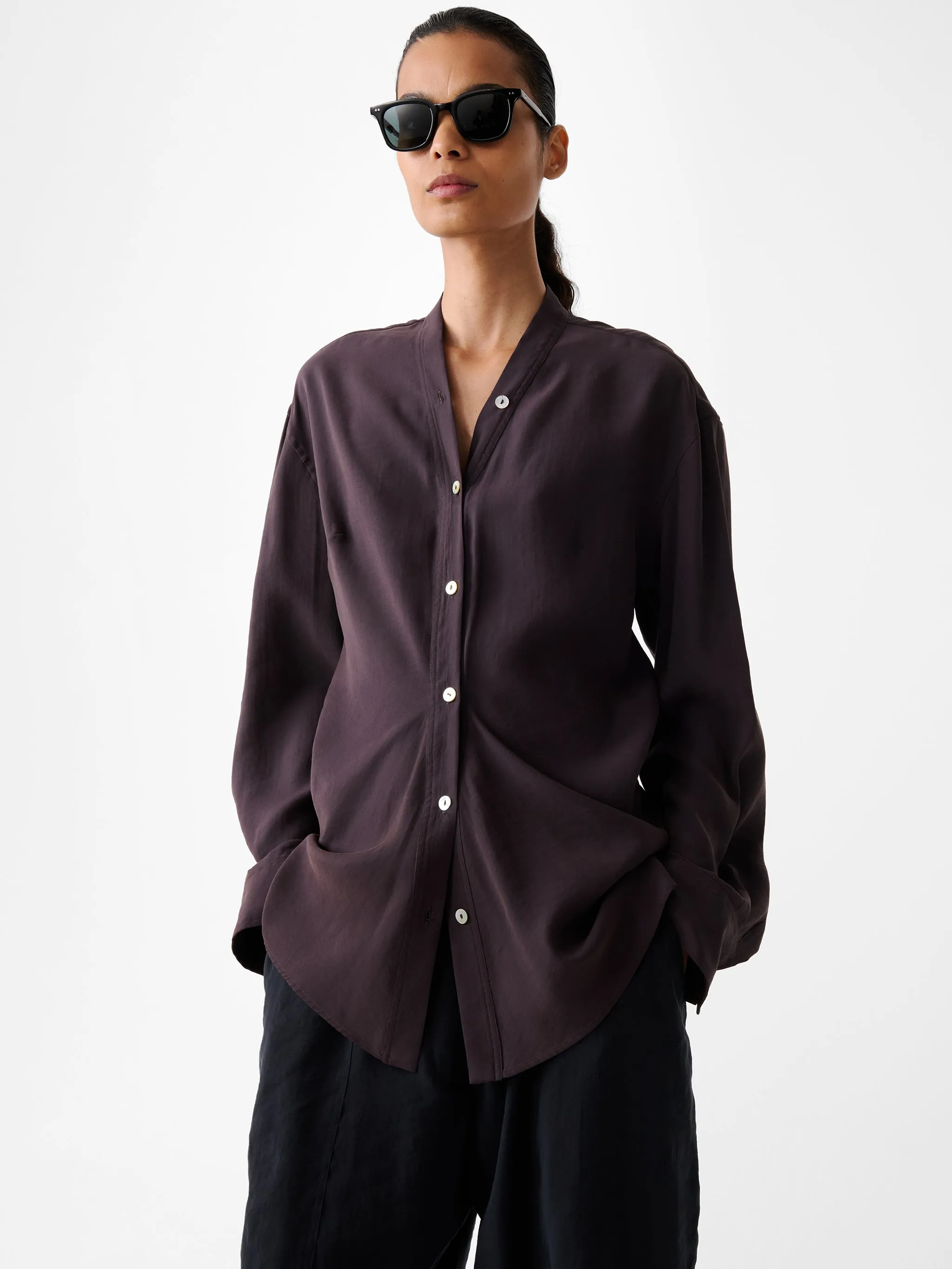 Acre Top in Yam sold by Studio Nicholson product image thumbnail 2