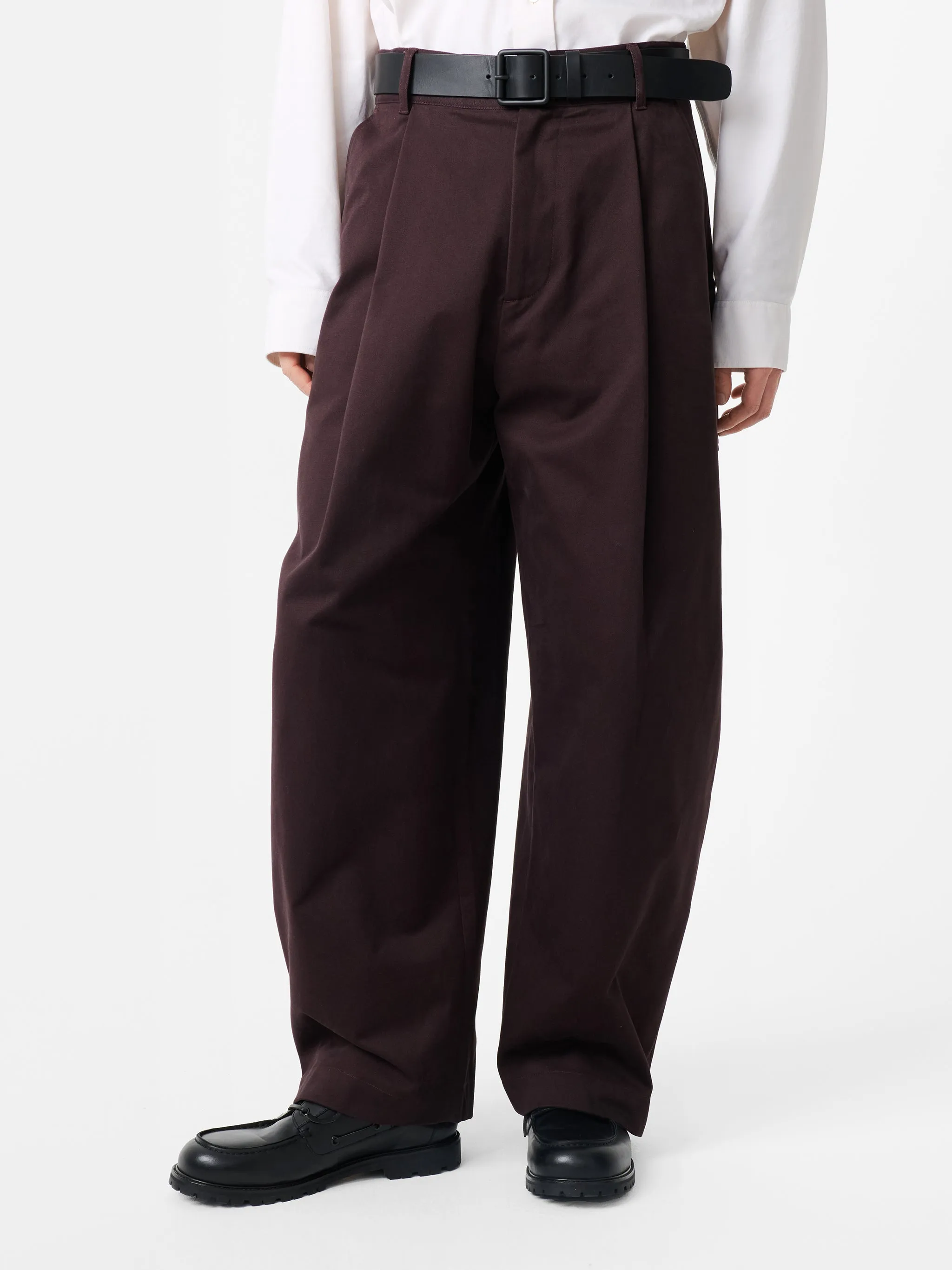 Guild Pant in Conker sold by Studio Nicholson product image thumbnail 4