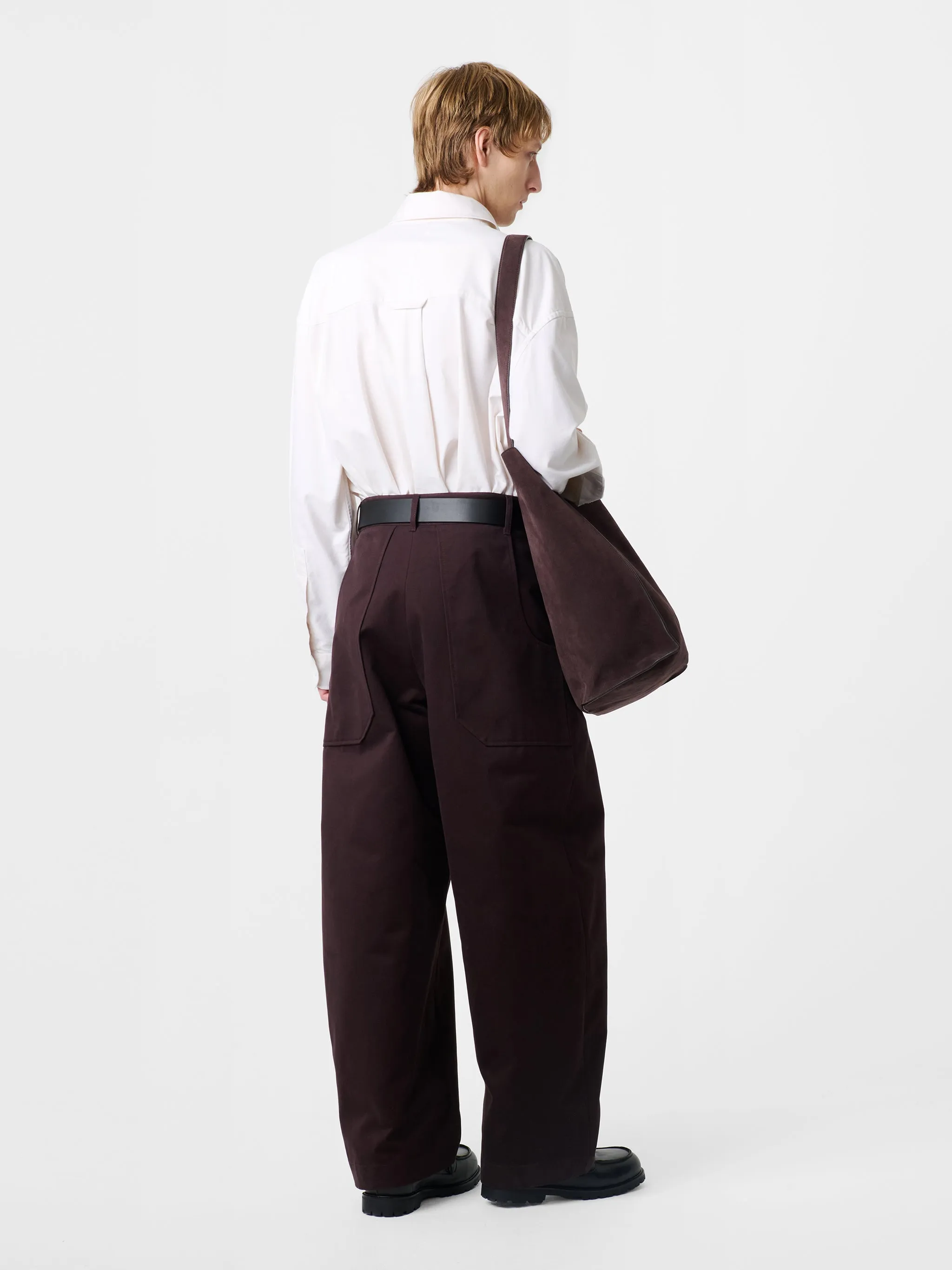 Guild Pant in Conker sold by Studio Nicholson product image thumbnail 3
