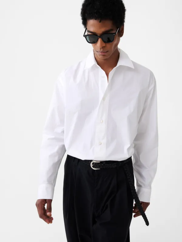 Hal Shirt in Optic White sold by Studio Nicholson