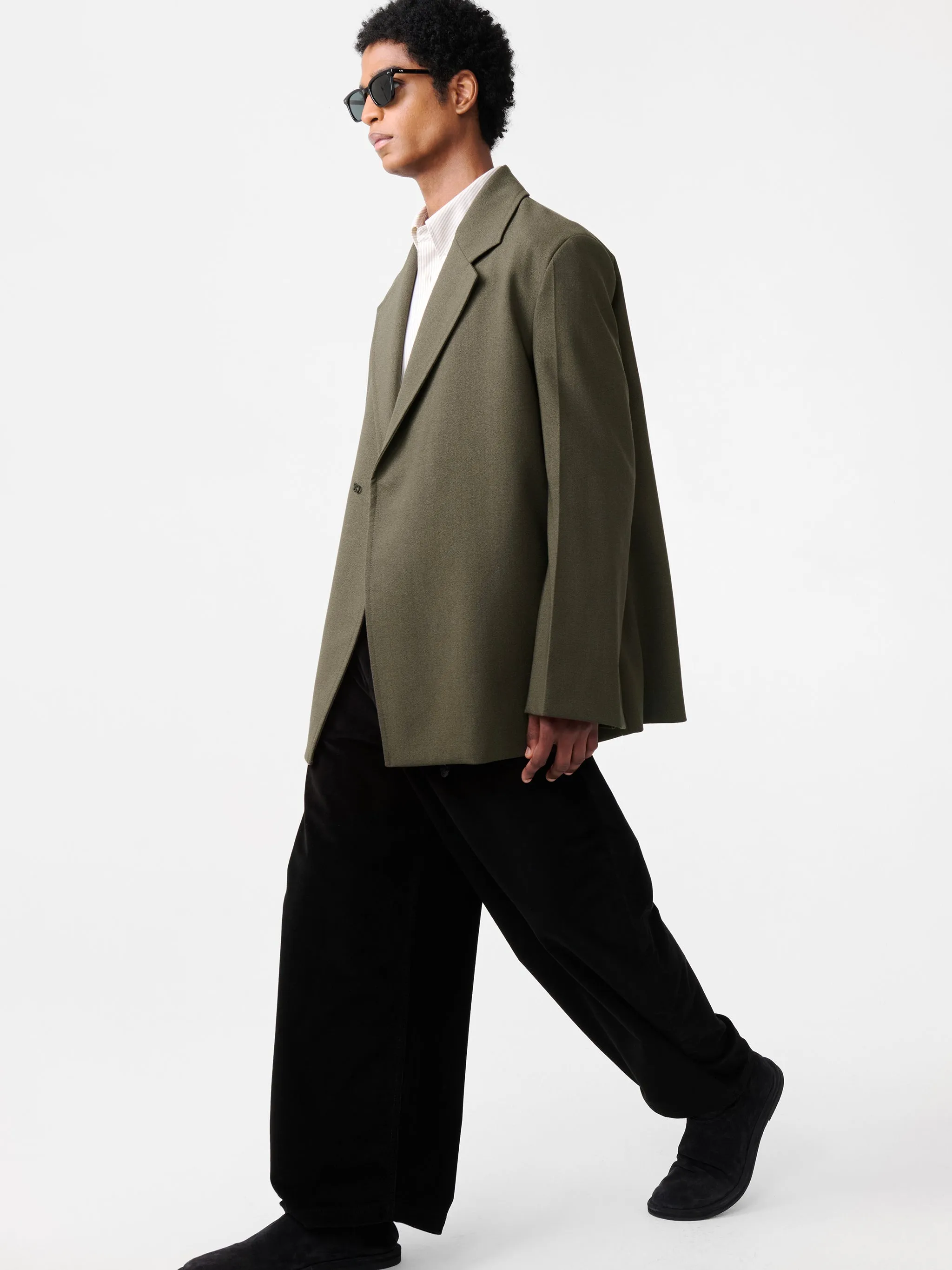 Vortice Jacket in Kelp sold by Studio Nicholson product image thumbnail 4