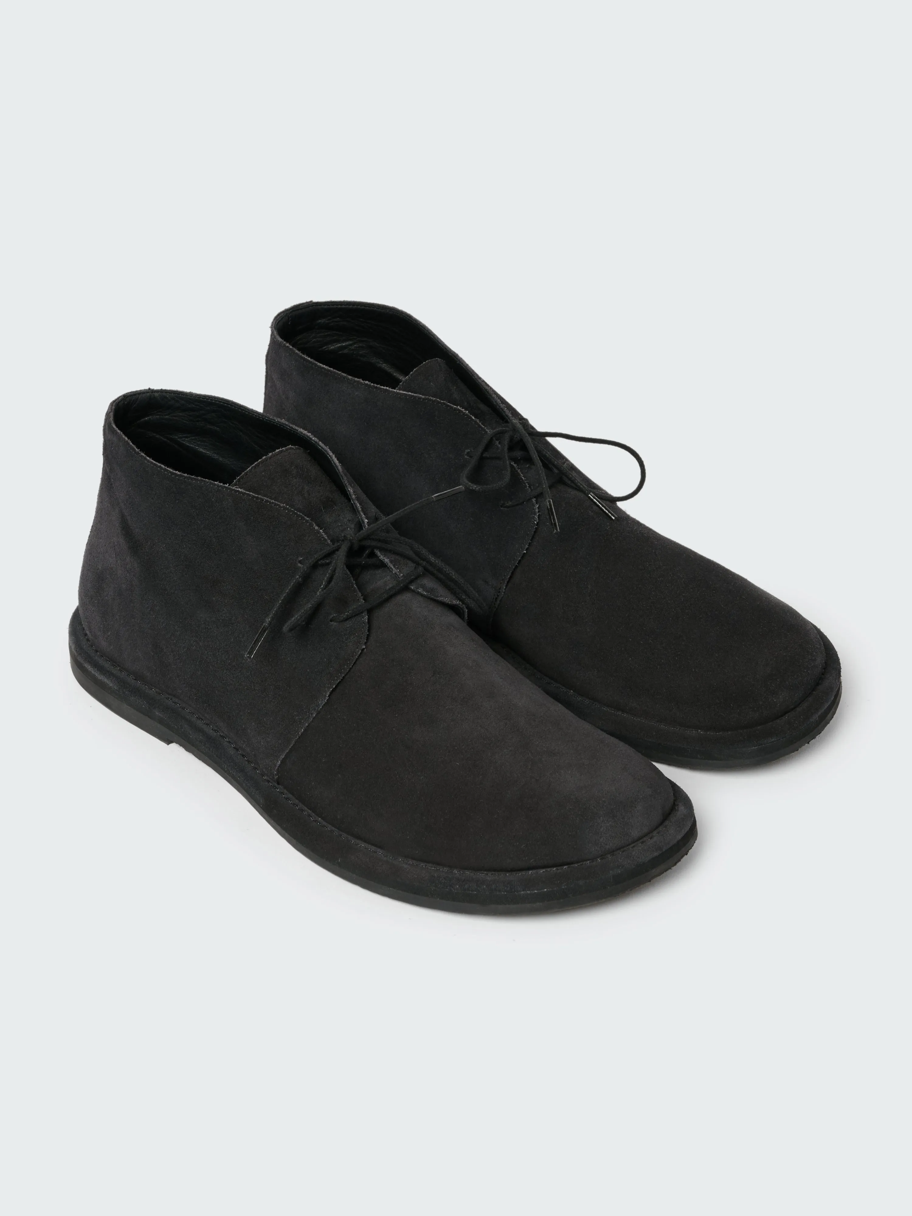 Men's Woodrow Suede Shoe in Offblack sold by Studio Nicholson product image thumbnail 5