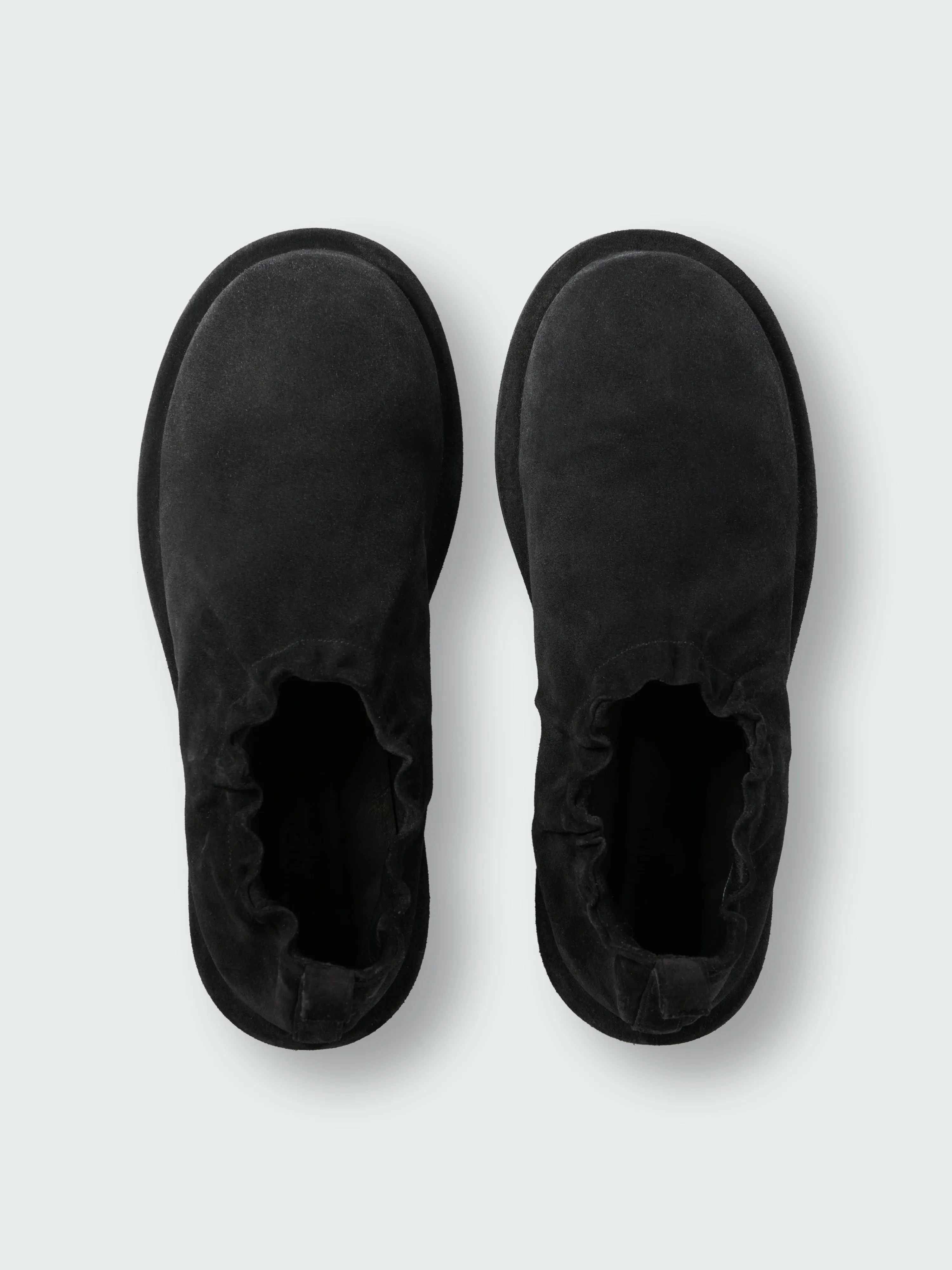 Men's Korine Suede Shoe in Offblack sold by Studio Nicholson product image thumbnail 3