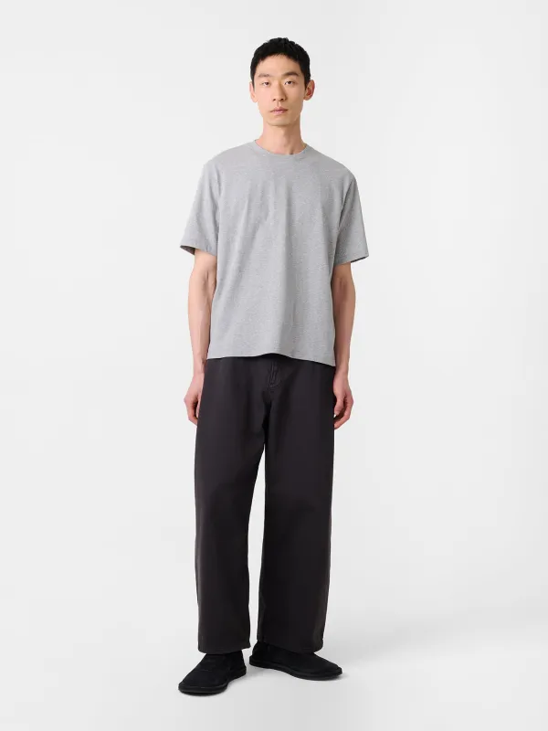 Bric T-Shirt in Grey Marl sold by Studio Nicholson