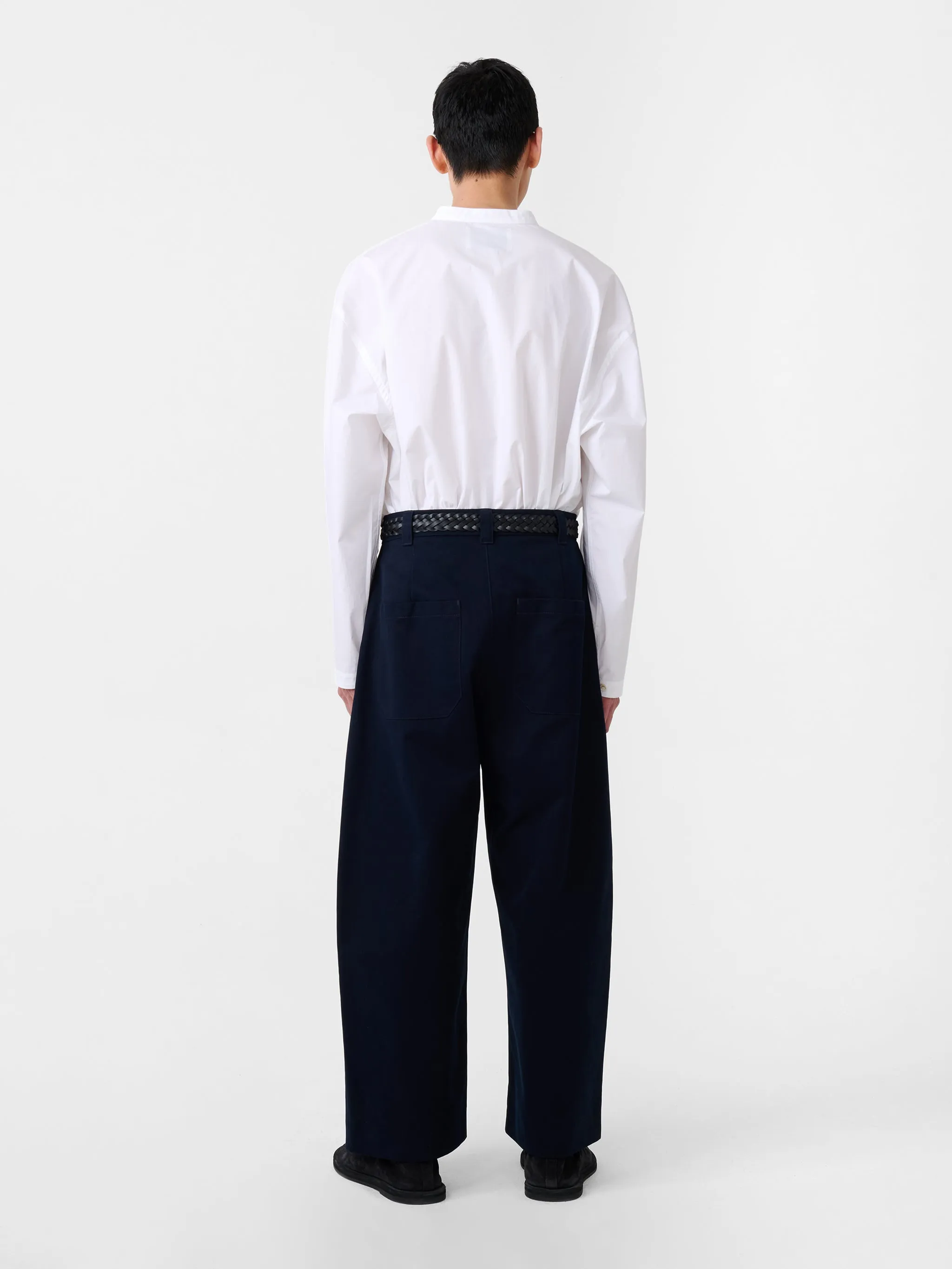 Sorte Pant in Dark Navy sold by Studio Nicholson product image thumbnail 3