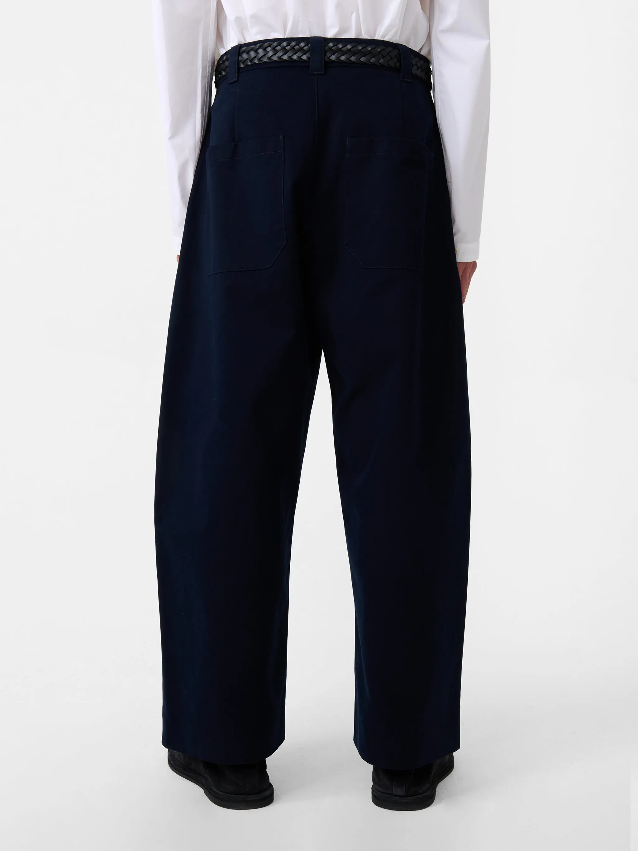 Sorte Pant in Dark Navy sold by Studio Nicholson product image thumbnail 5