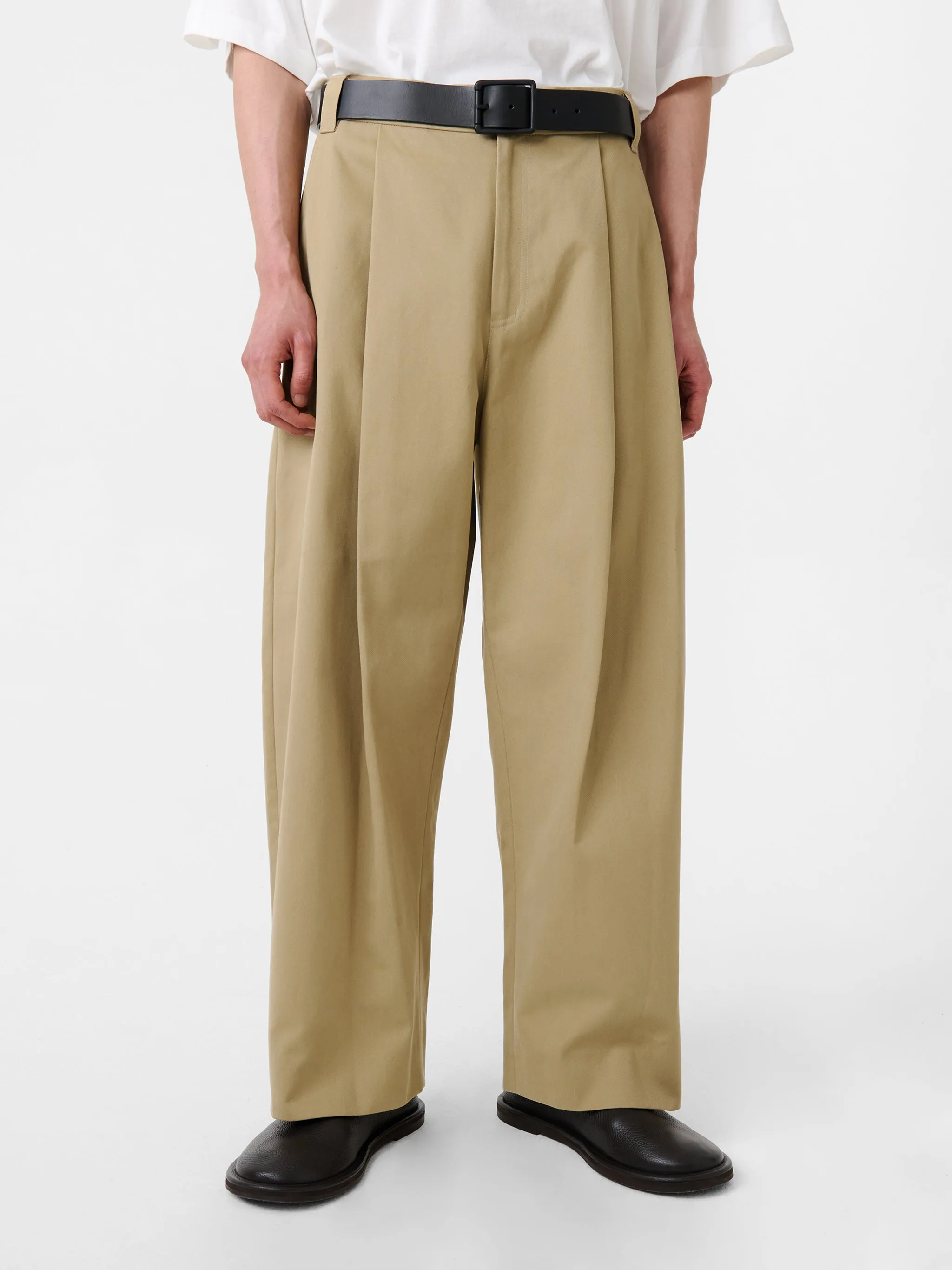 Sorte Pant in Tan sold by Studio Nicholson product image thumbnail 4