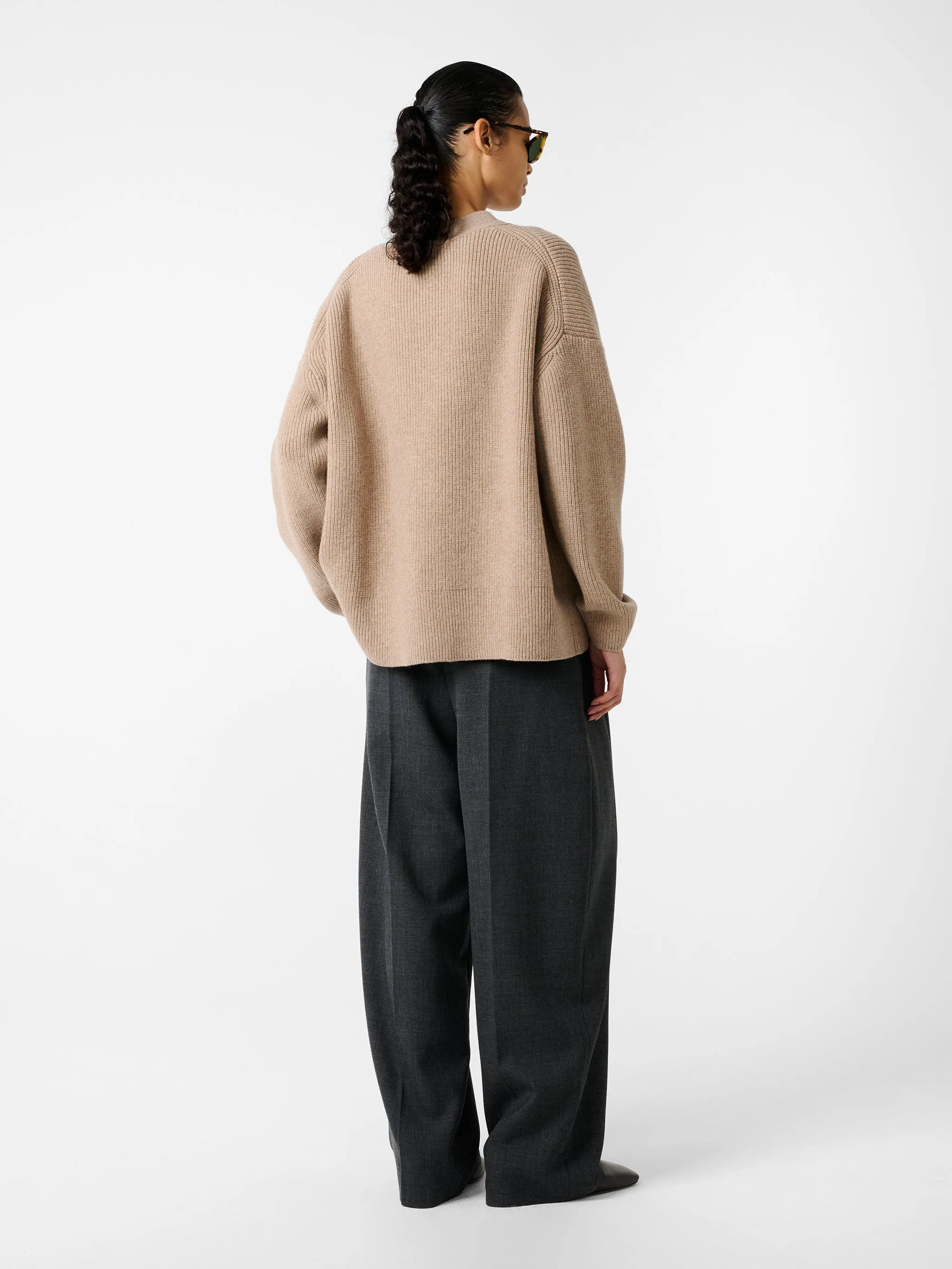 Whitt Knit in Oatmeal sold by Studio Nicholson product image thumbnail 3