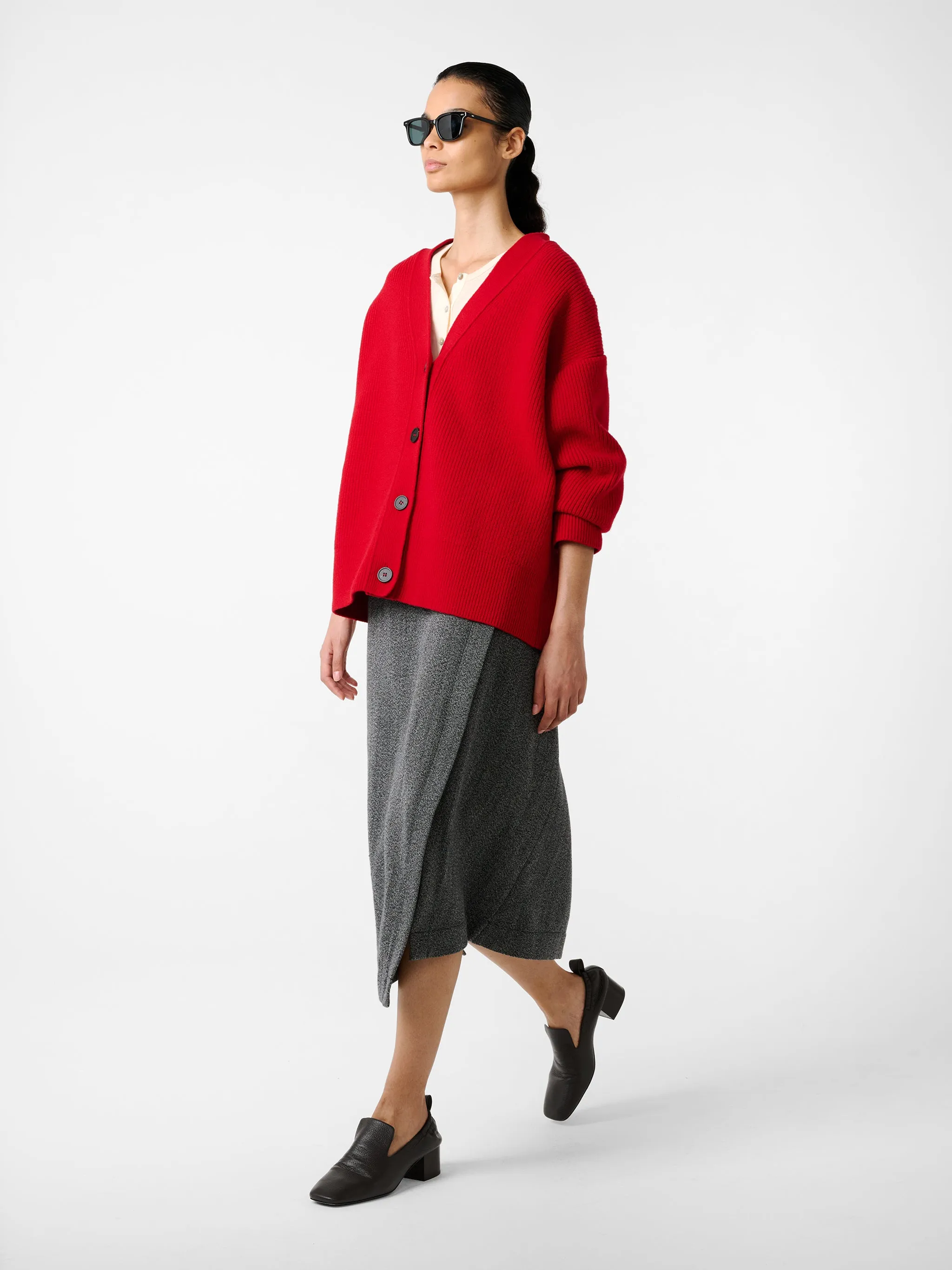 Whitt Knit in Crimson sold by Studio Nicholson product image thumbnail 4