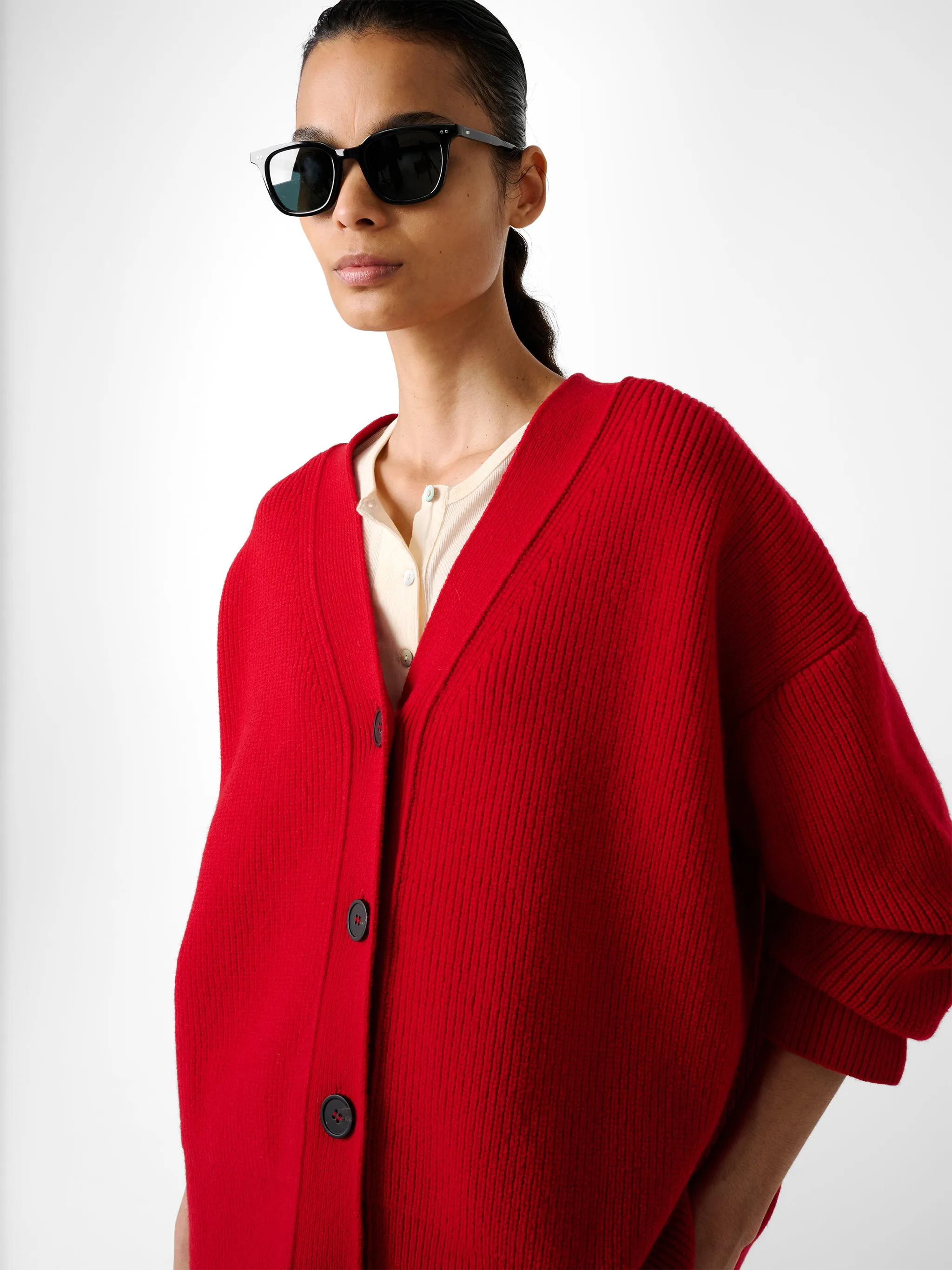 Whitt Knit in Crimson sold by Studio Nicholson product image thumbnail 5