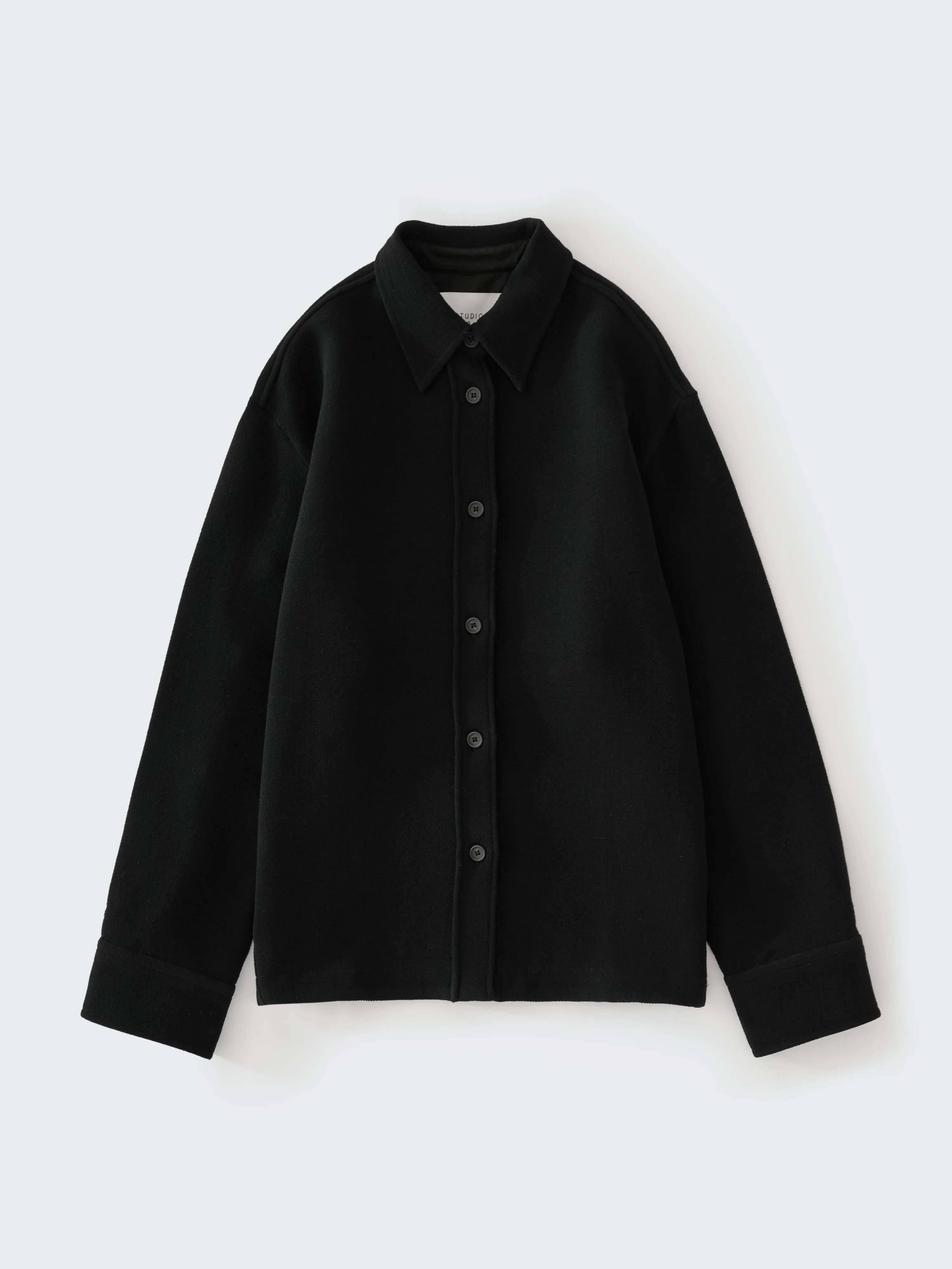 Santini Shirt in Black sold by Studio Nicholson product image thumbnail 5