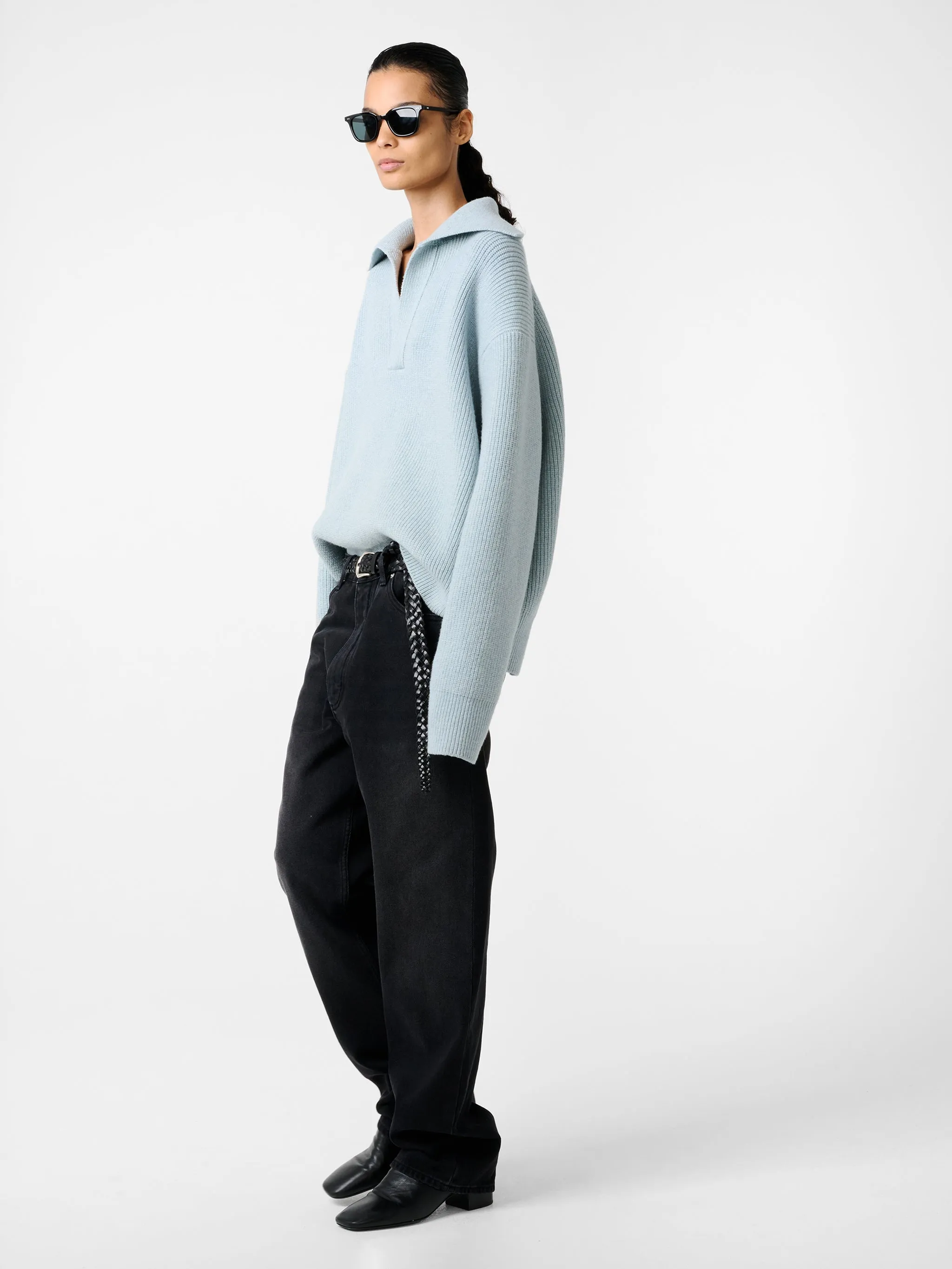 Nash Knit in Mist sold by Studio Nicholson product image thumbnail 4